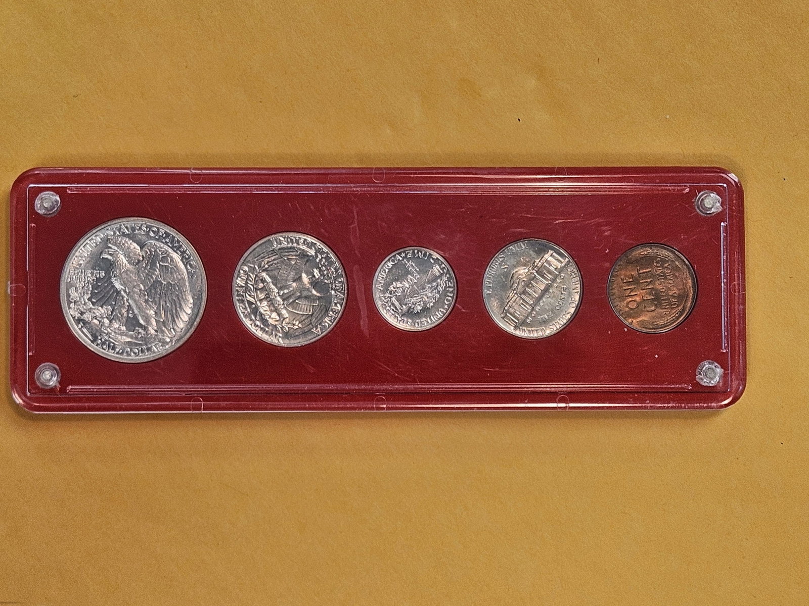 Beautiful GEMMY-looking 1942-S Year Coin set - 15