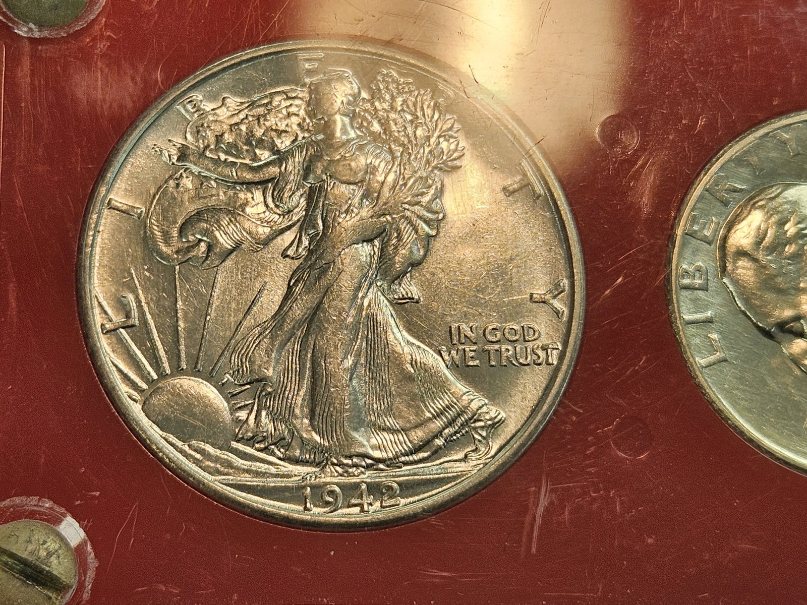 Beautiful GEMMY-looking 1942-S Year Coin set - 3