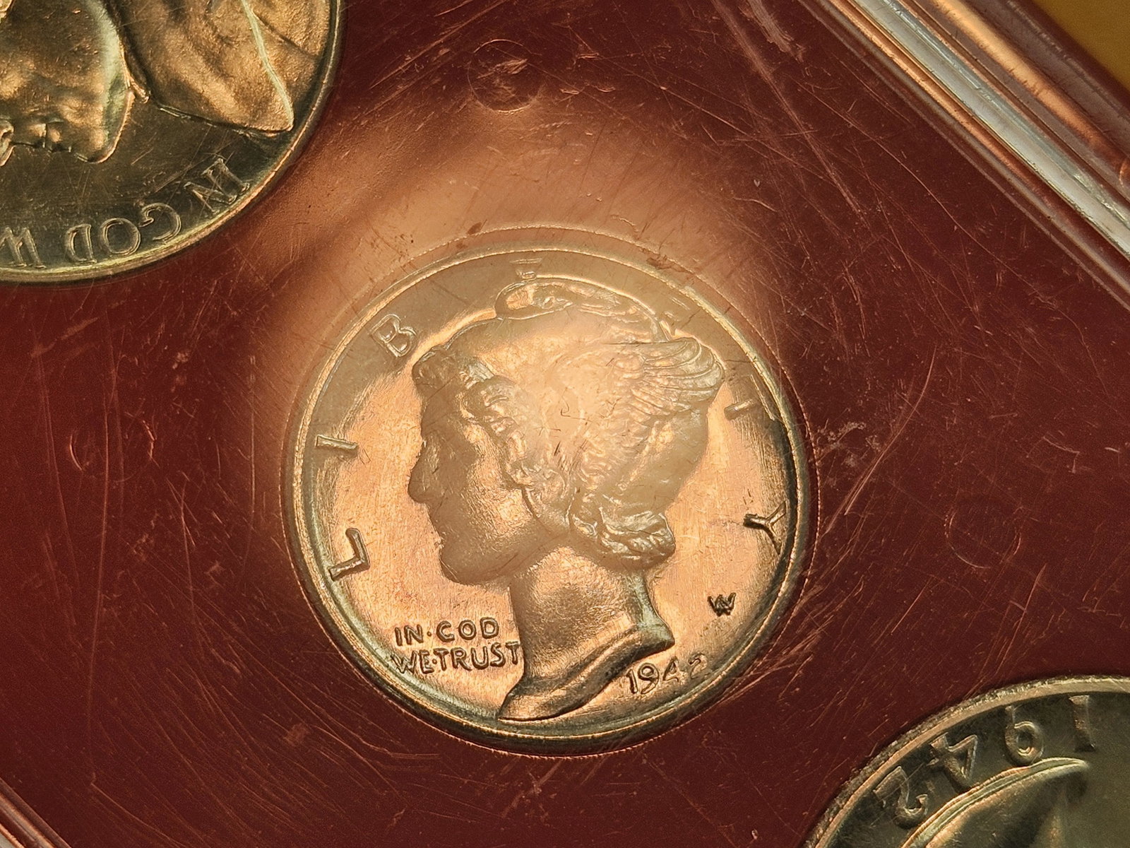 Beautiful GEMMY-looking 1942-S Year Coin set - 9