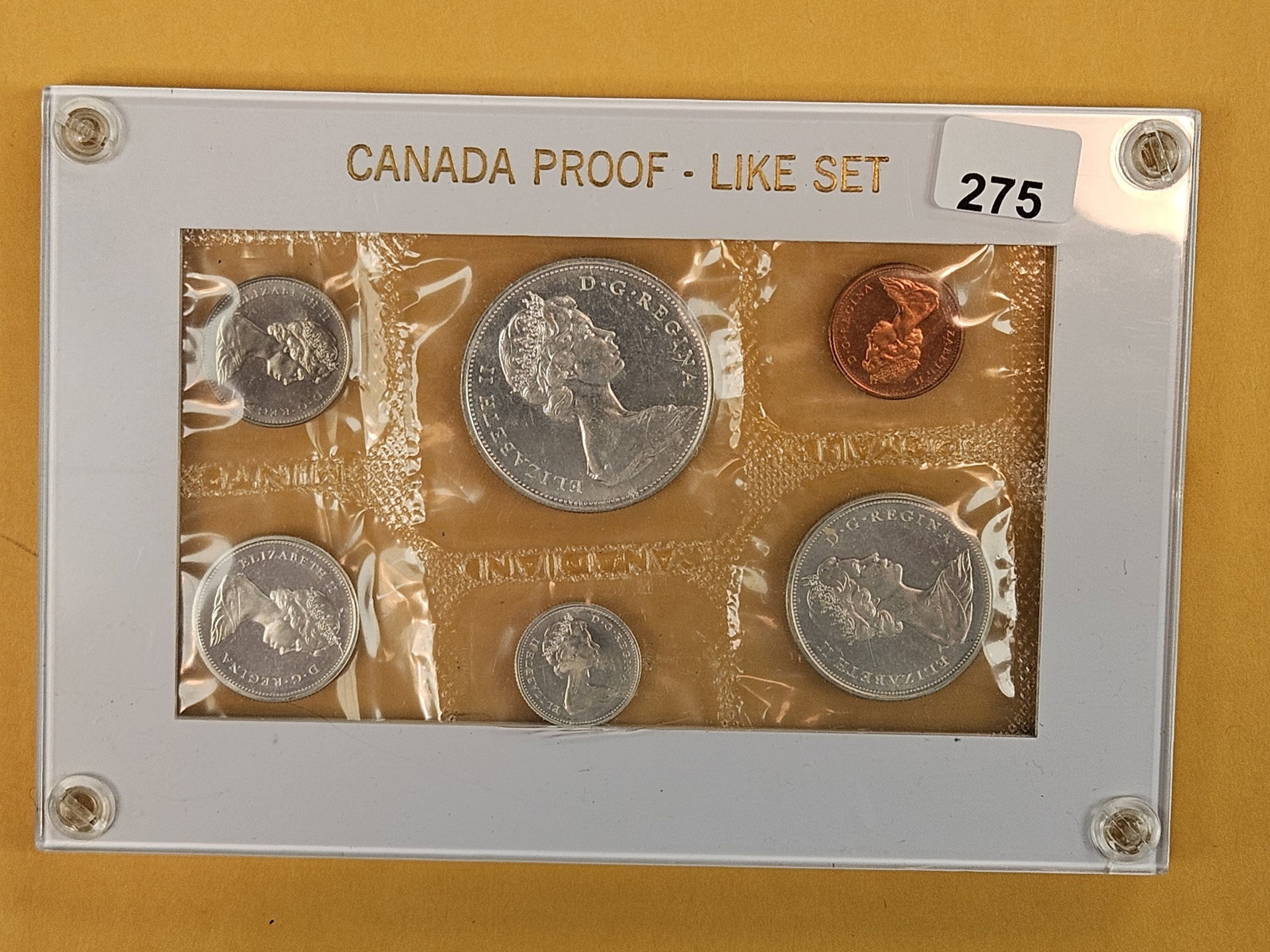 GEM 1965 Canada Silver prooflike set (1 of 3)