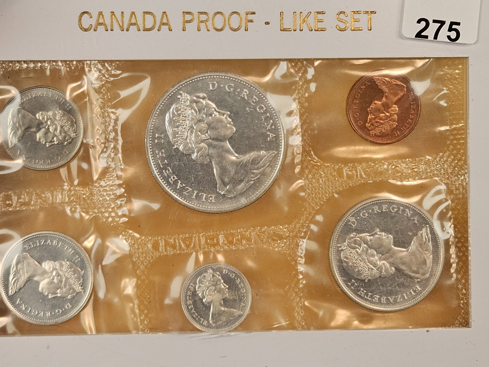 GEM 1965 Canada Silver prooflike set - 2