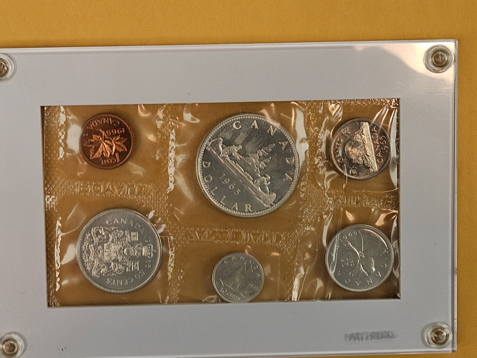 GEM 1965 Canada Silver prooflike set - 3