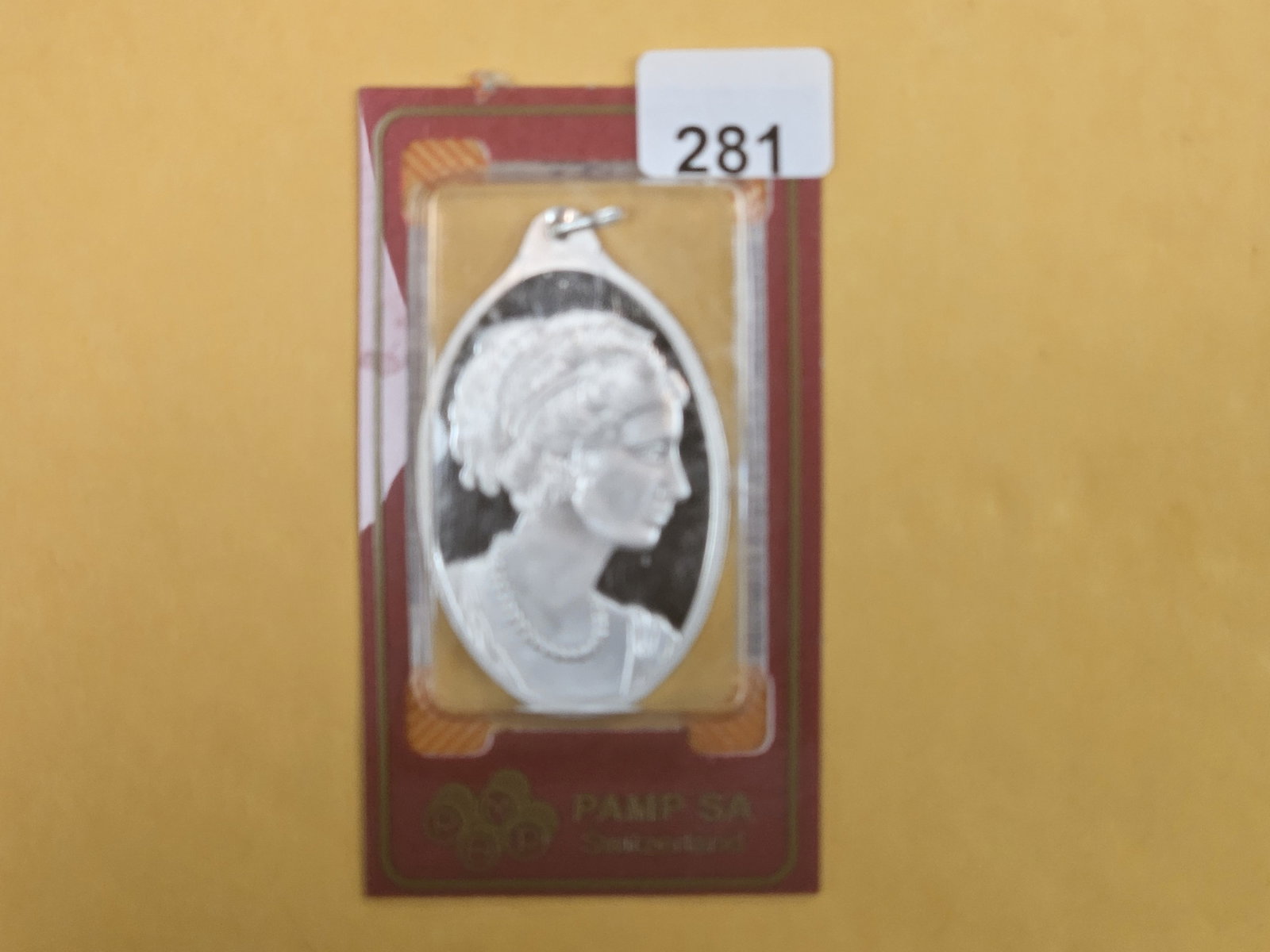 PAMP SUISSE One-Half troy ounce .999 fine silver proof art piece (1 of 3)