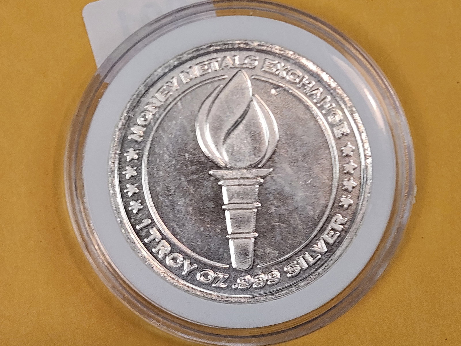 One Troy ounce .999 fine silver art round - 2