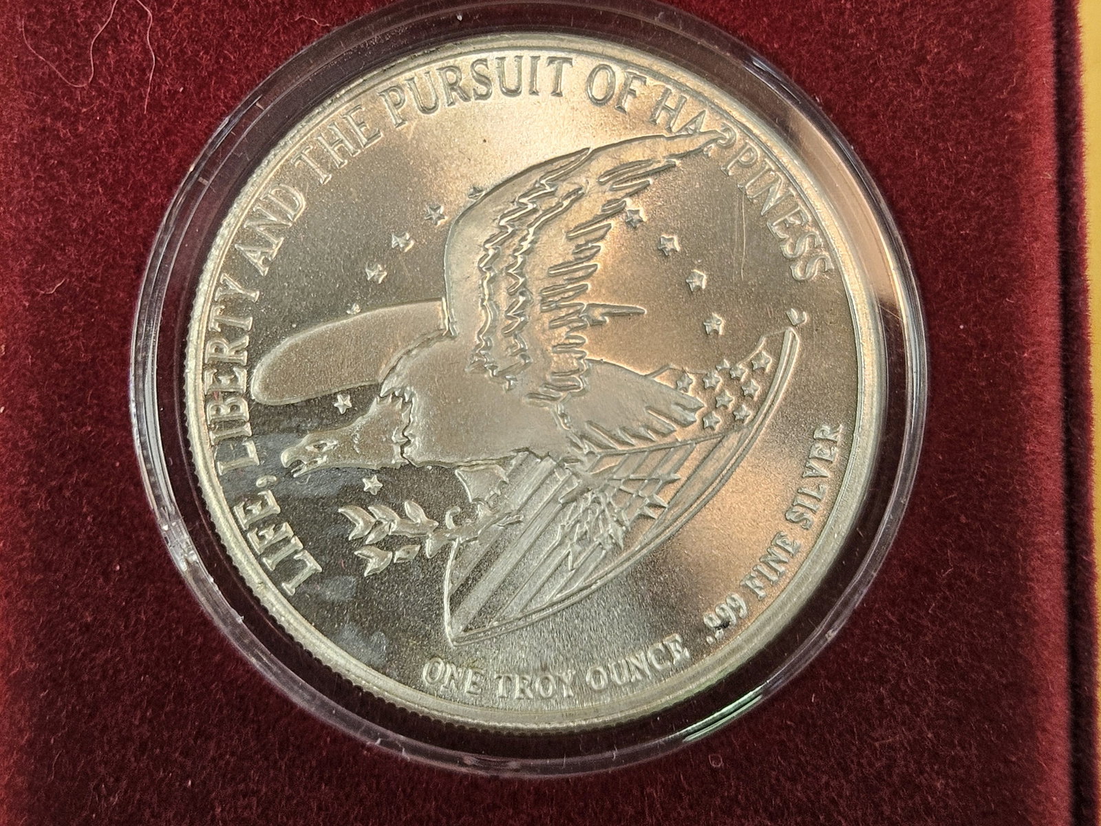 One Troy ounce .999 fine silver art round - 3
