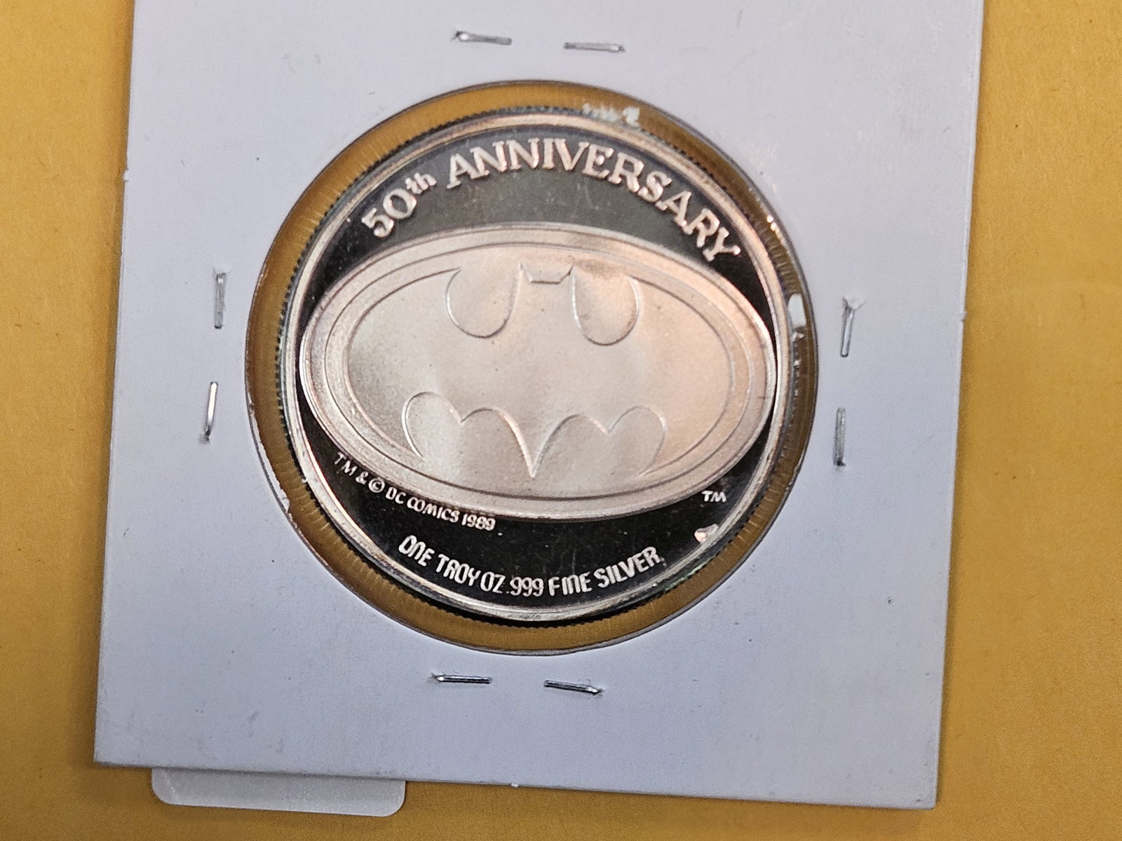 One Troy ounce .999 fine silver art round - 2