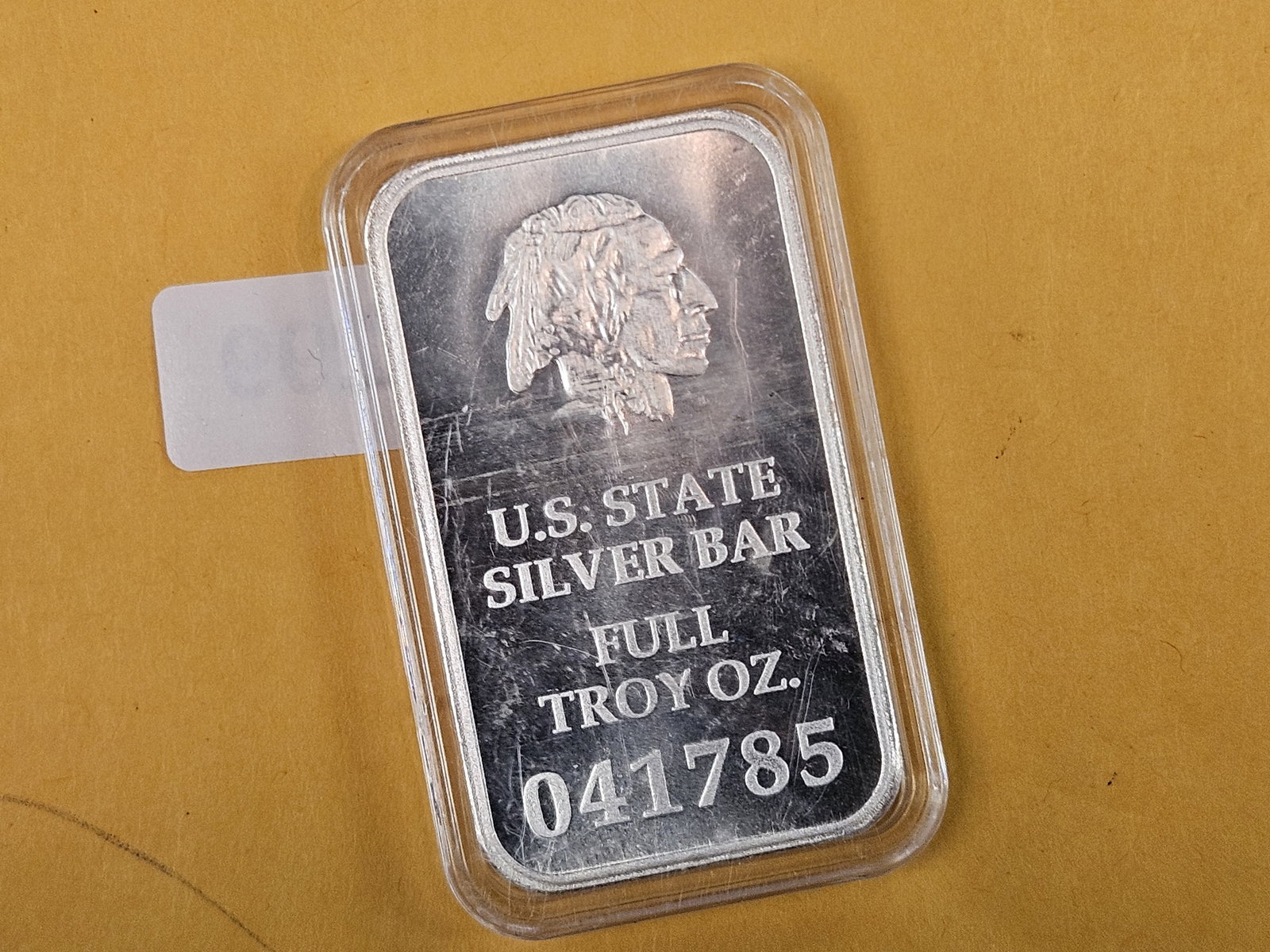 One Troy ounce .999 fine silver art bar - 2
