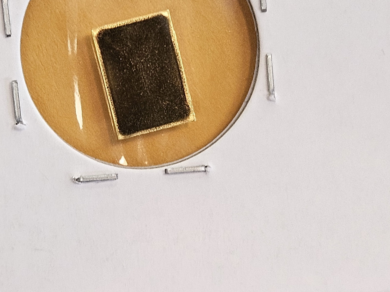 GOLD! Valcambi Suisse One Gram .9999 fine gold bar - 2