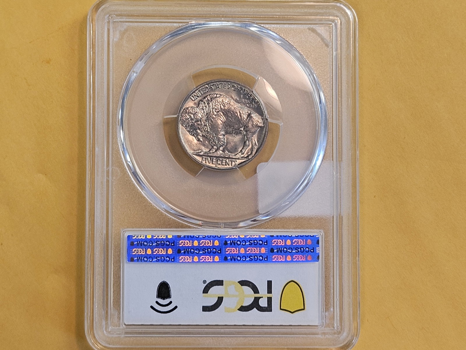 GEM! PCGS 1938-D Buffalo Nickel in Mint State 66 - 3