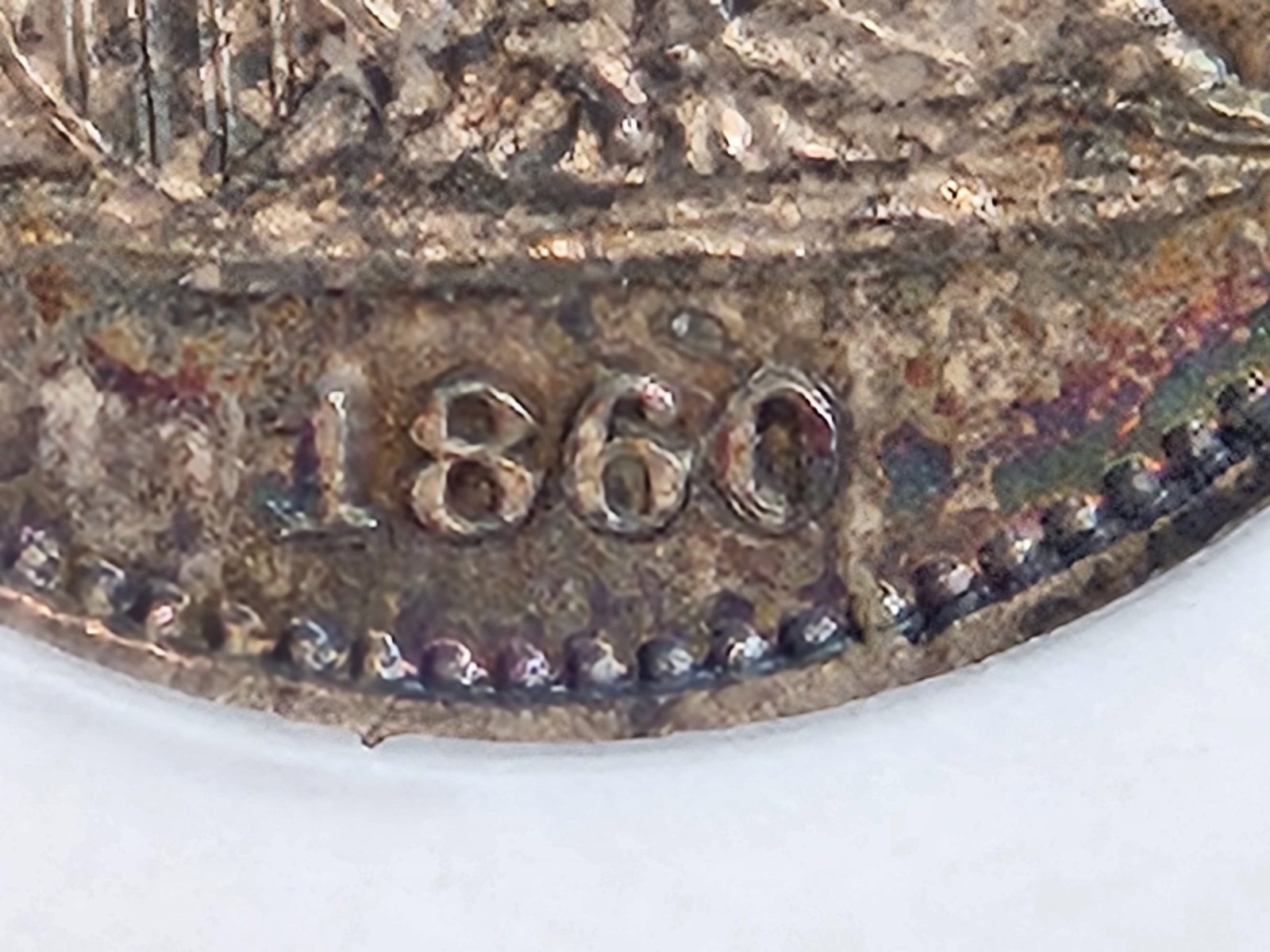 ** NGC 1860 Seated Liberty Half-Dime in Mint State 61 - 3