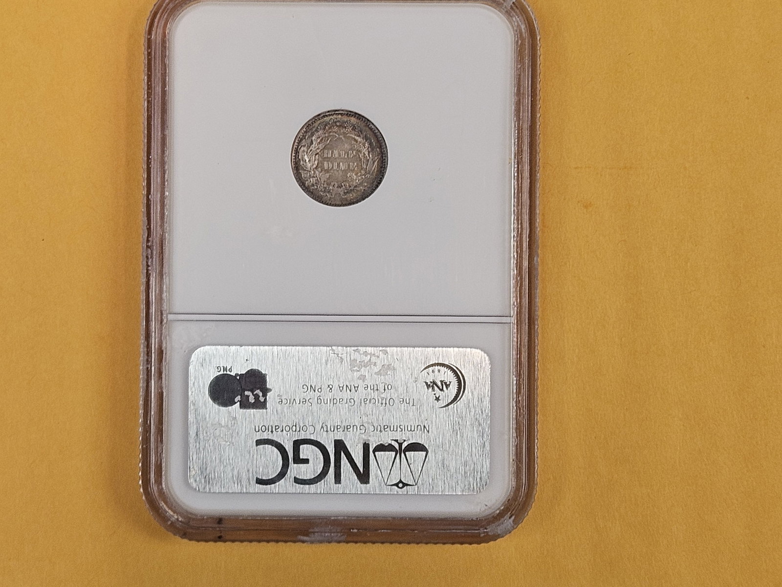 ** NGC 1860 Seated Liberty Half-Dime in Mint State 61 - 5