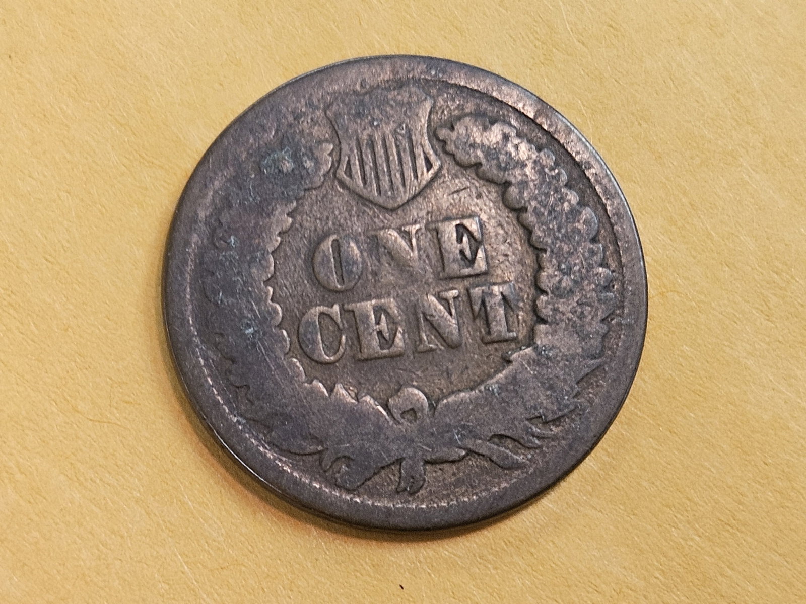 Semi-key 1864-L Indian Cent - 3