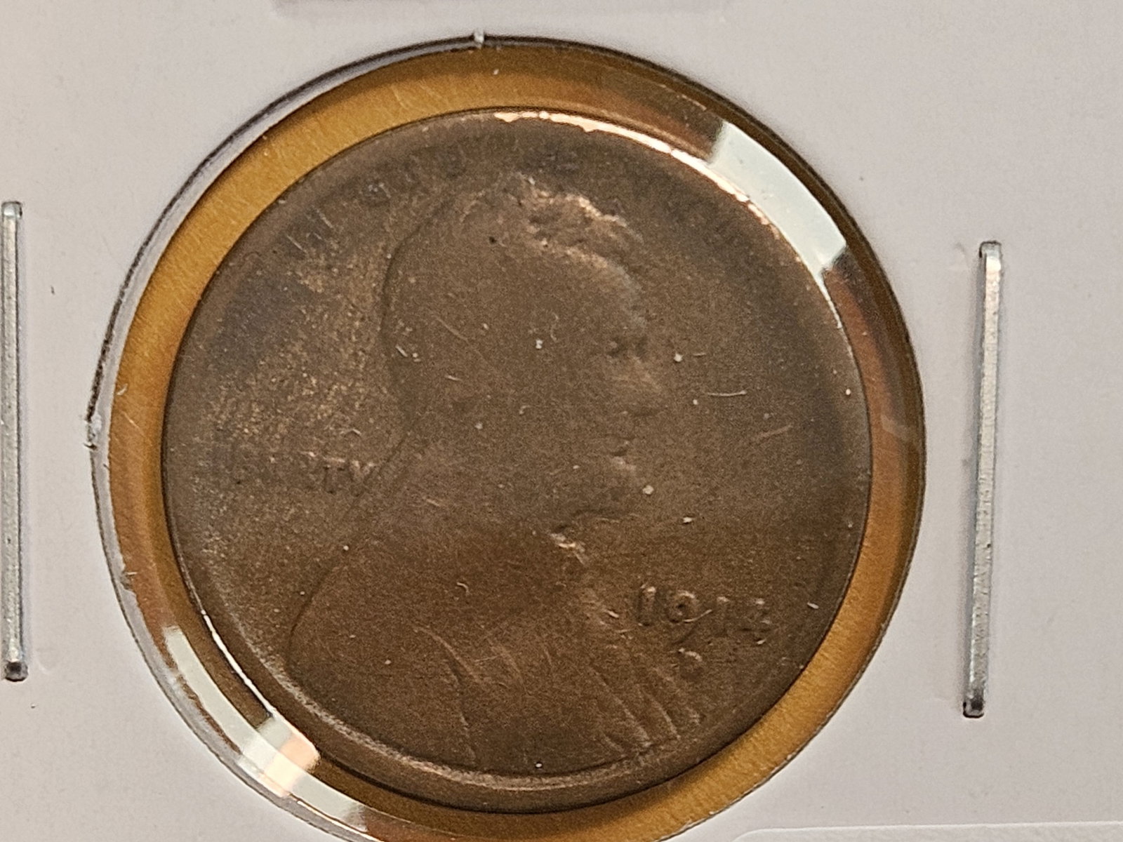 Semi-Key 1914-D Wheat cent: In Good
