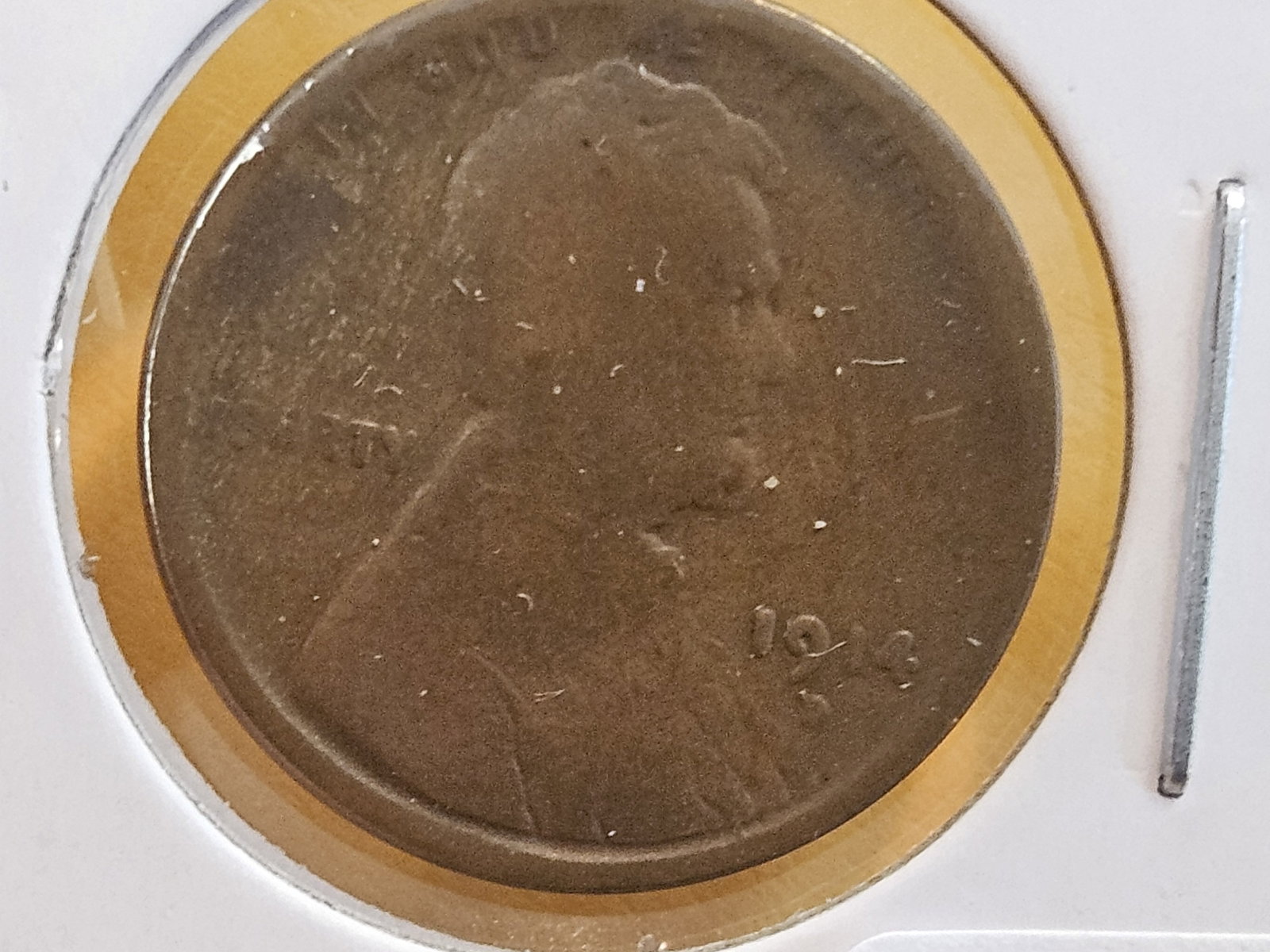 Semi-Key 1914-D Wheat cent - 3