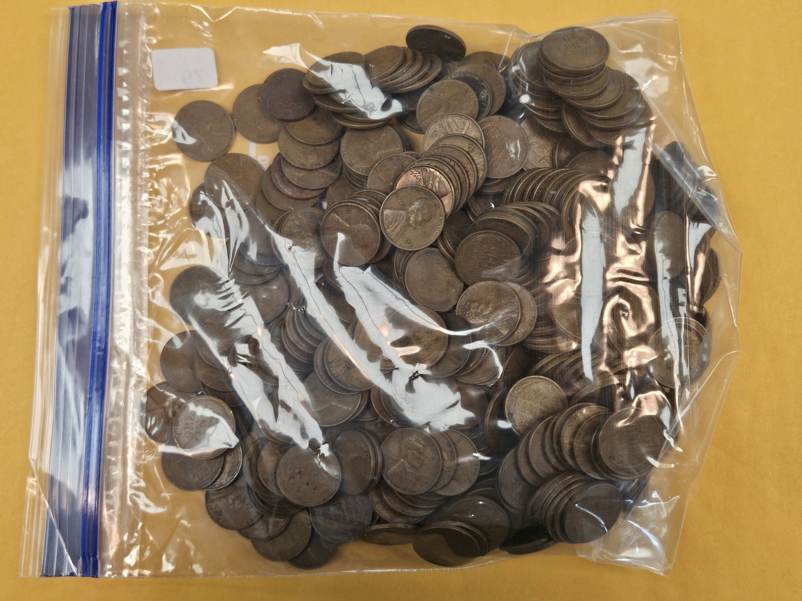 THREE POUNDS of Wheat cents - 2