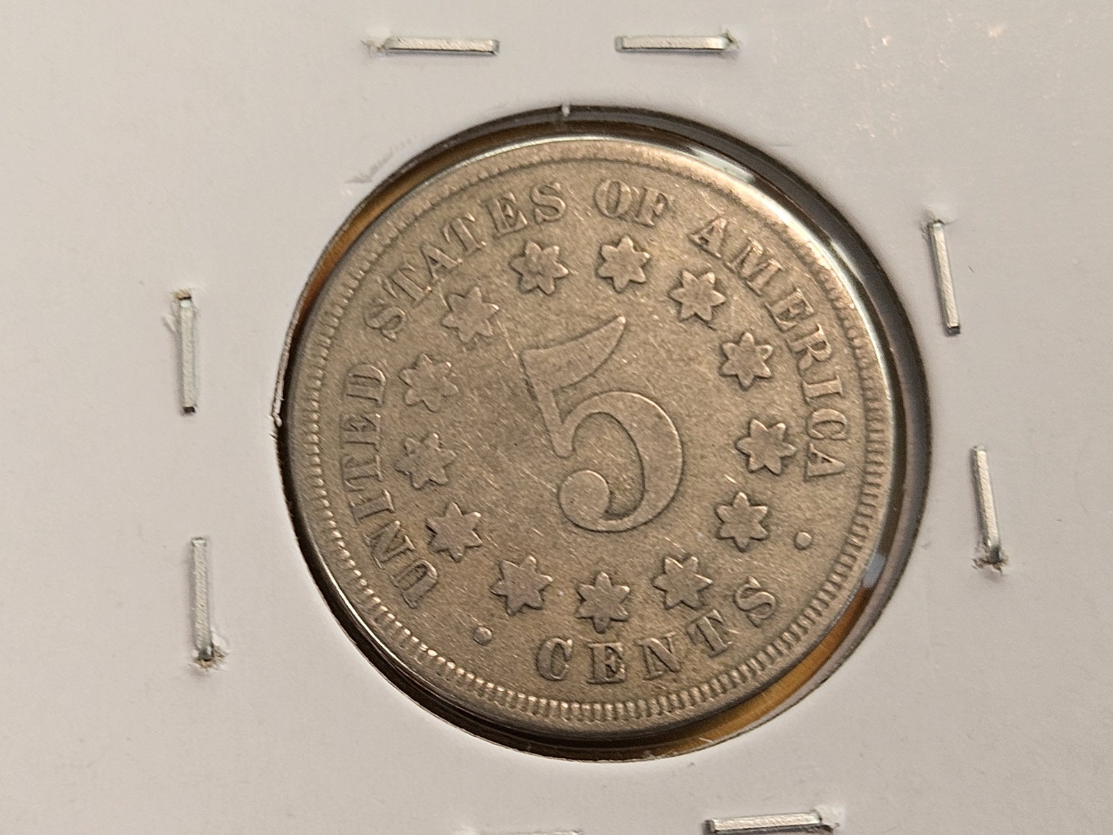 1867 and 1882 Shield Nickels - 3
