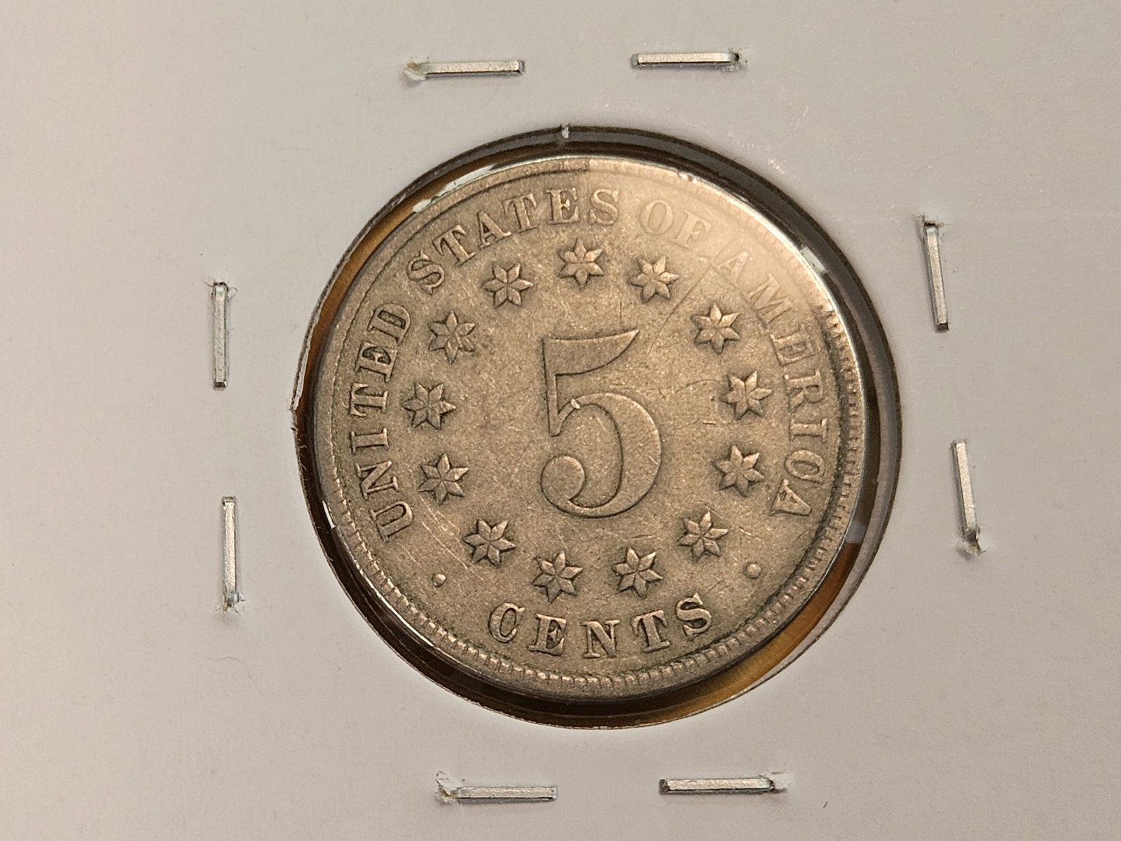 1867 and 1882 Shield Nickels - 5