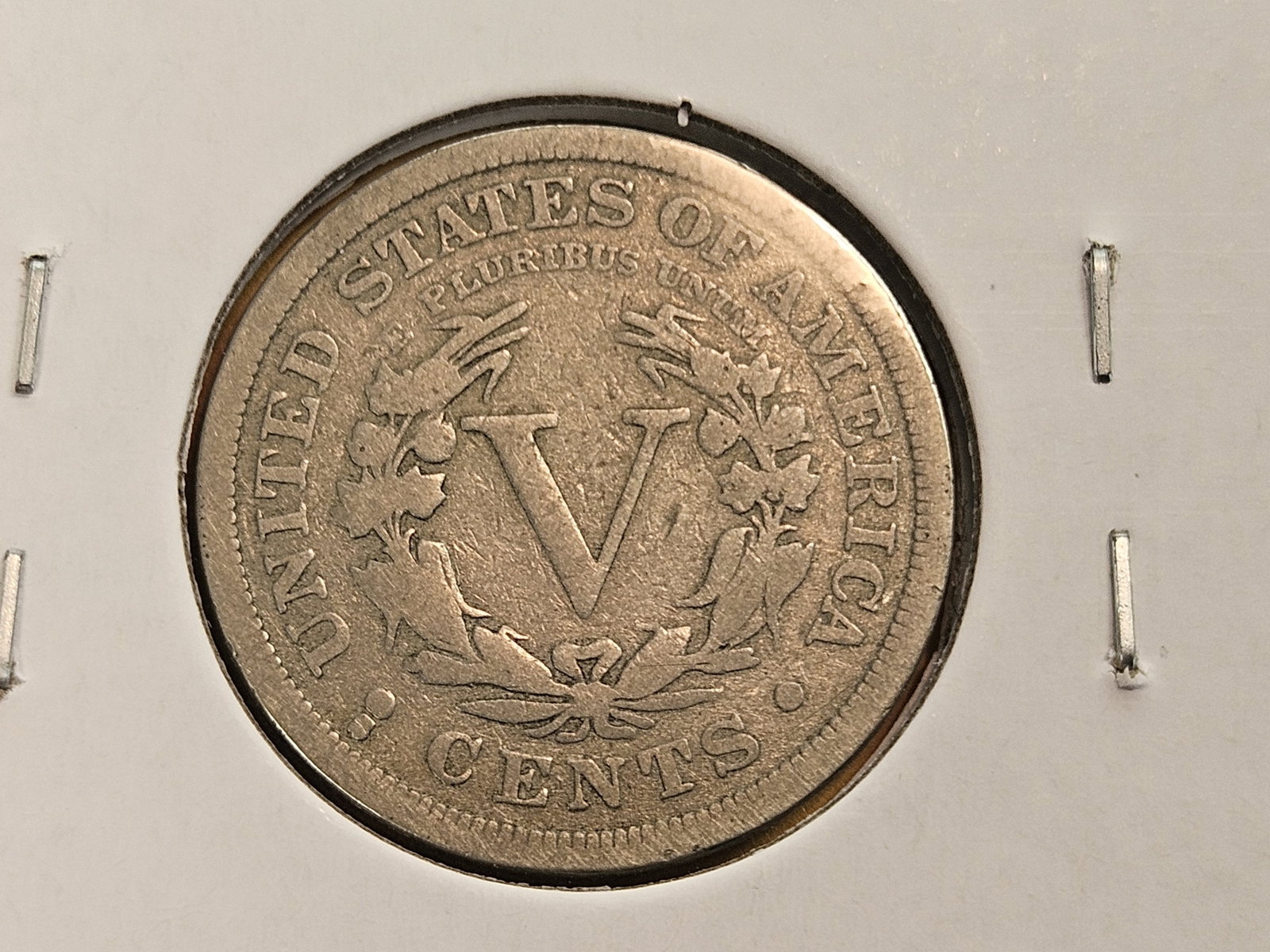 * Key Date 1912-S Liberty "V" Nickel - 3