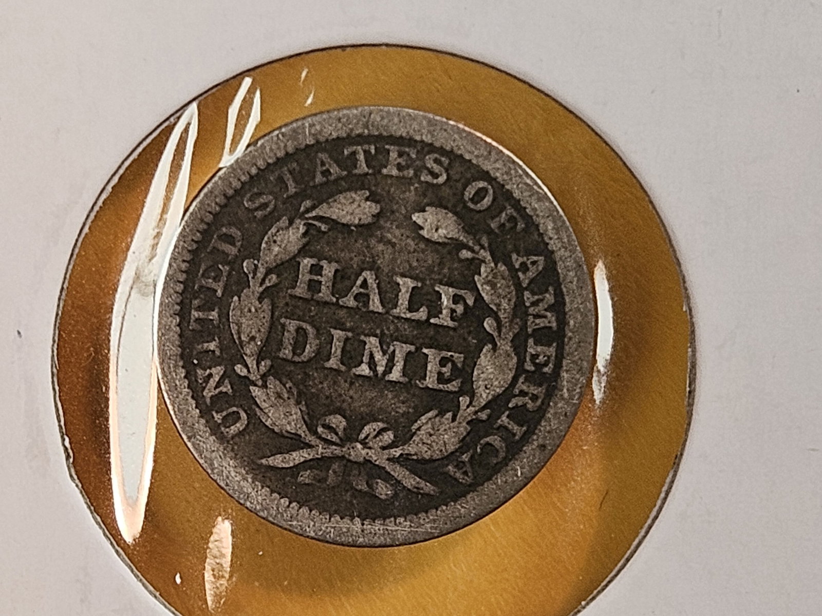 1857 and 1869 Seated Liberty silver Half-Dimes - 3