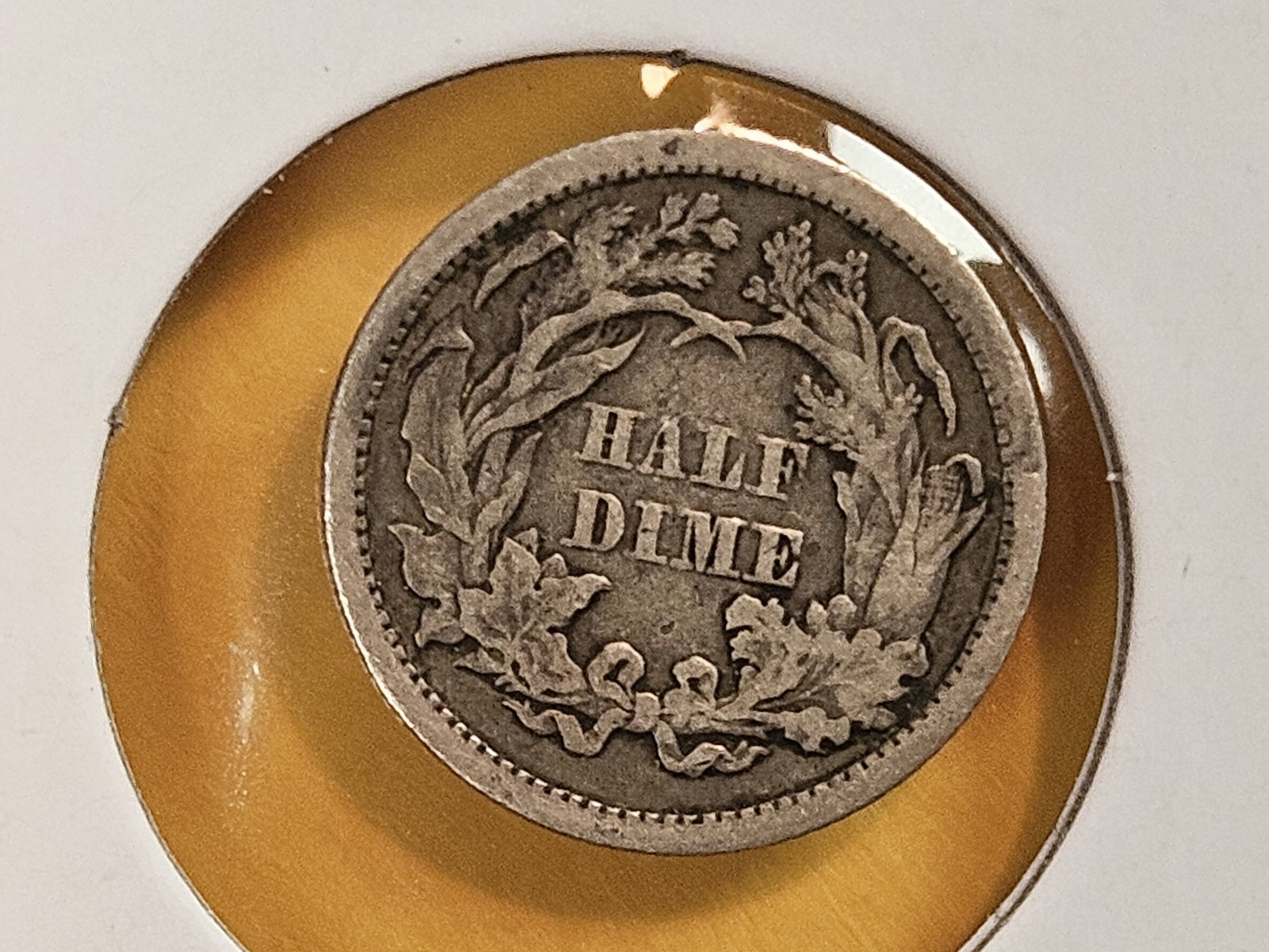 1857 and 1869 Seated Liberty silver Half-Dimes - 5