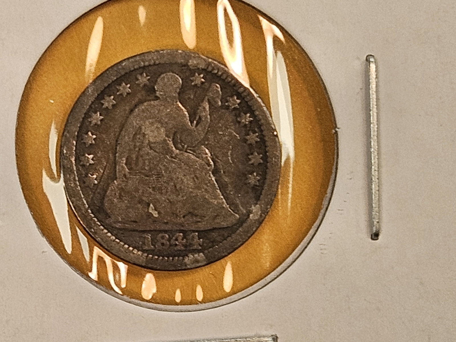 Three mixed Seated Liberty Silver Dimes - 4