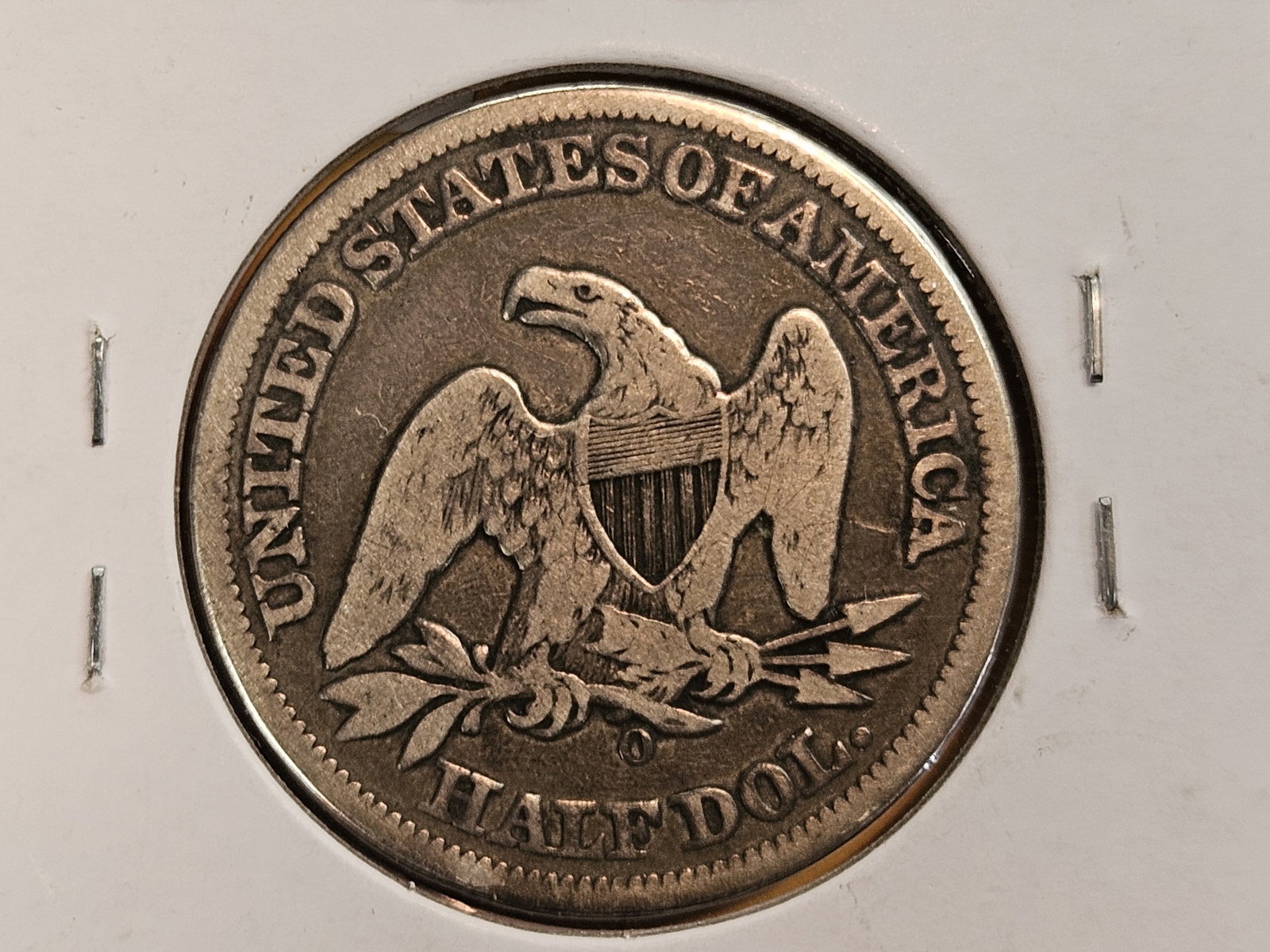 1849-O Seated Liberty silver Half Dollar - 3