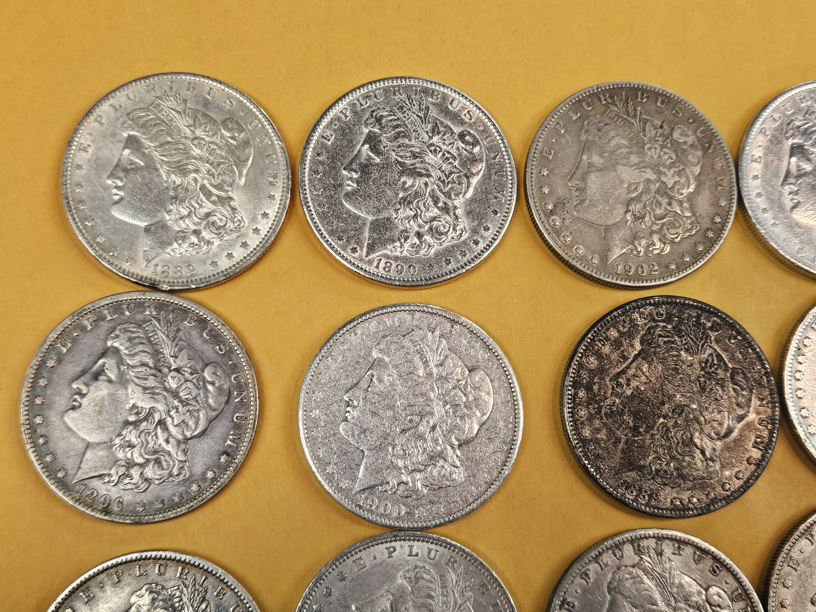 ** FULL ROLL ** Twenty Morgan Silver Dollars - 2