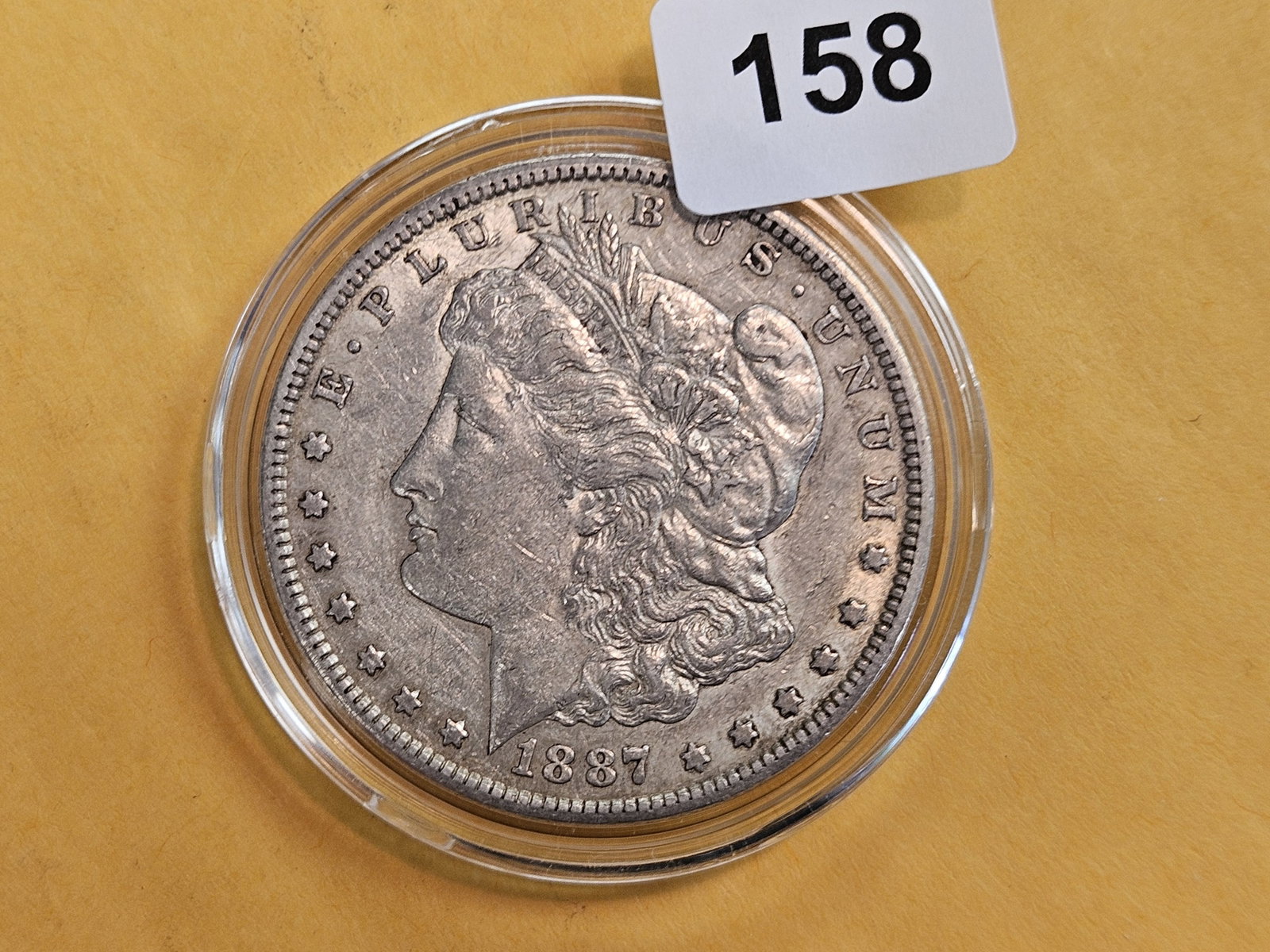 1887-S Morgan Dollar in About Uncirculated (1 of 2)