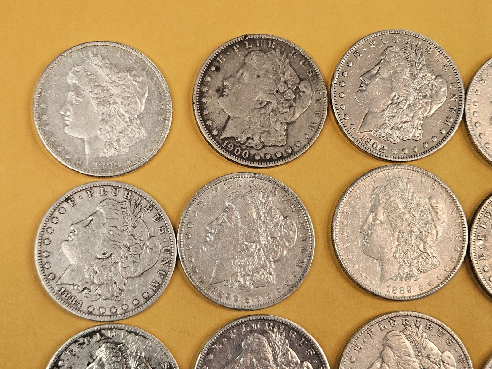 ** FULL ROLL ** Twenty Morgan Silver Dollars - 2