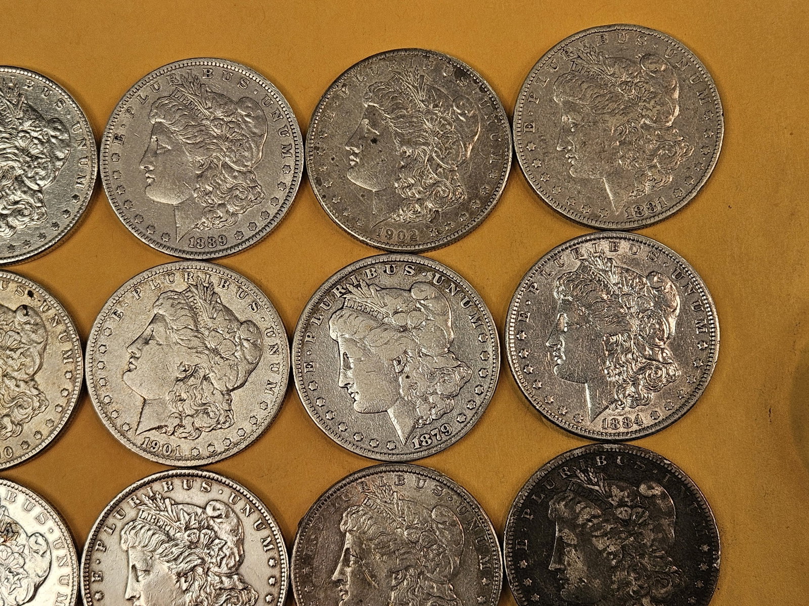 ** FULL ROLL ** Twenty Morgan Silver Dollars - 3