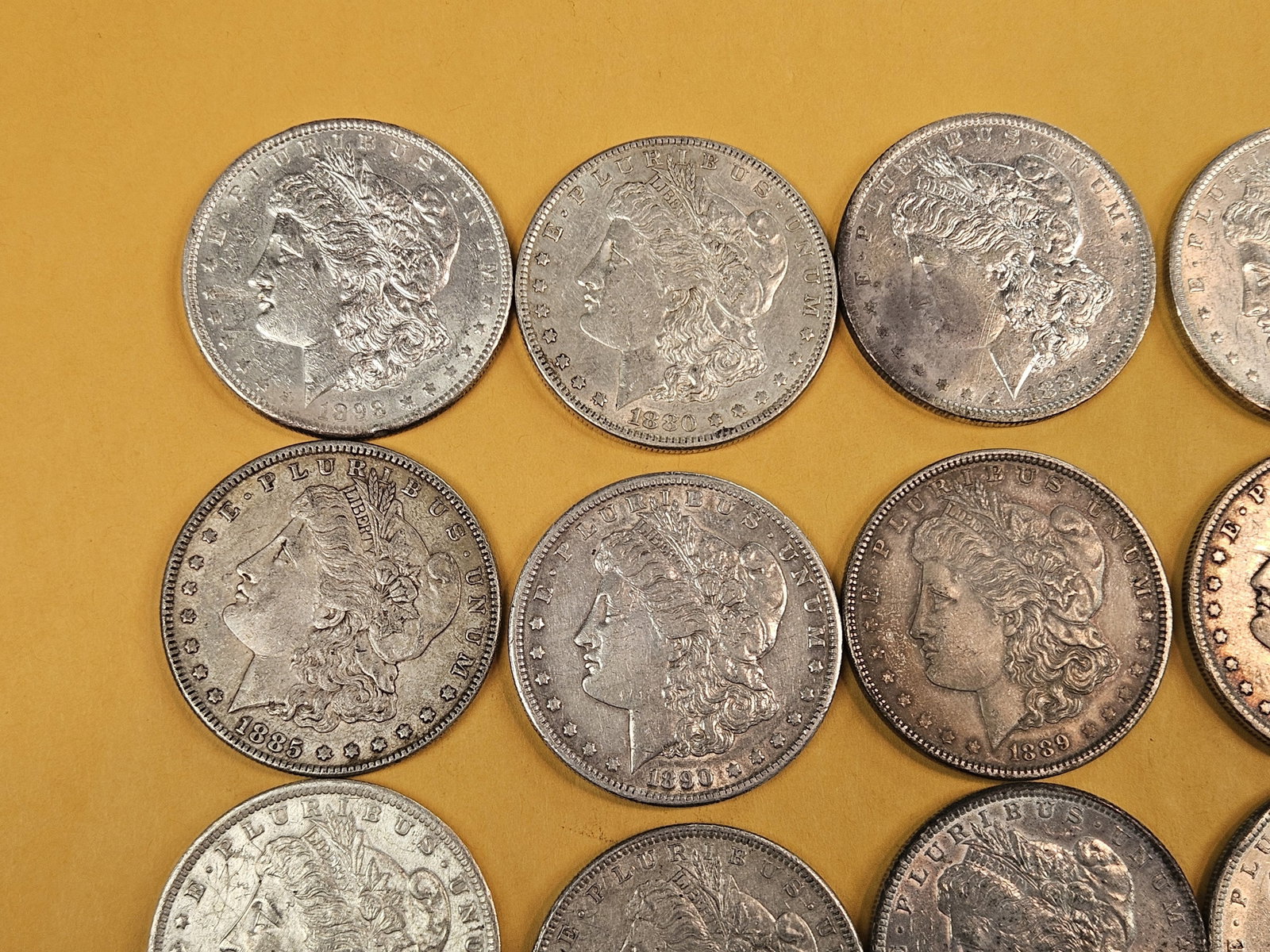 ** FULL ROLL ** Twenty Morgan Silver Dollars - 2