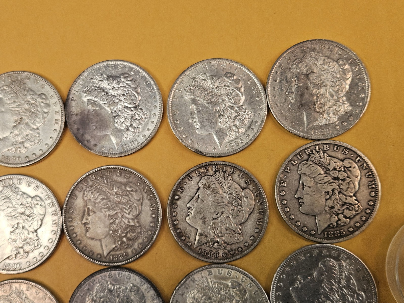 ** FULL ROLL ** Twenty Morgan Silver Dollars - 3
