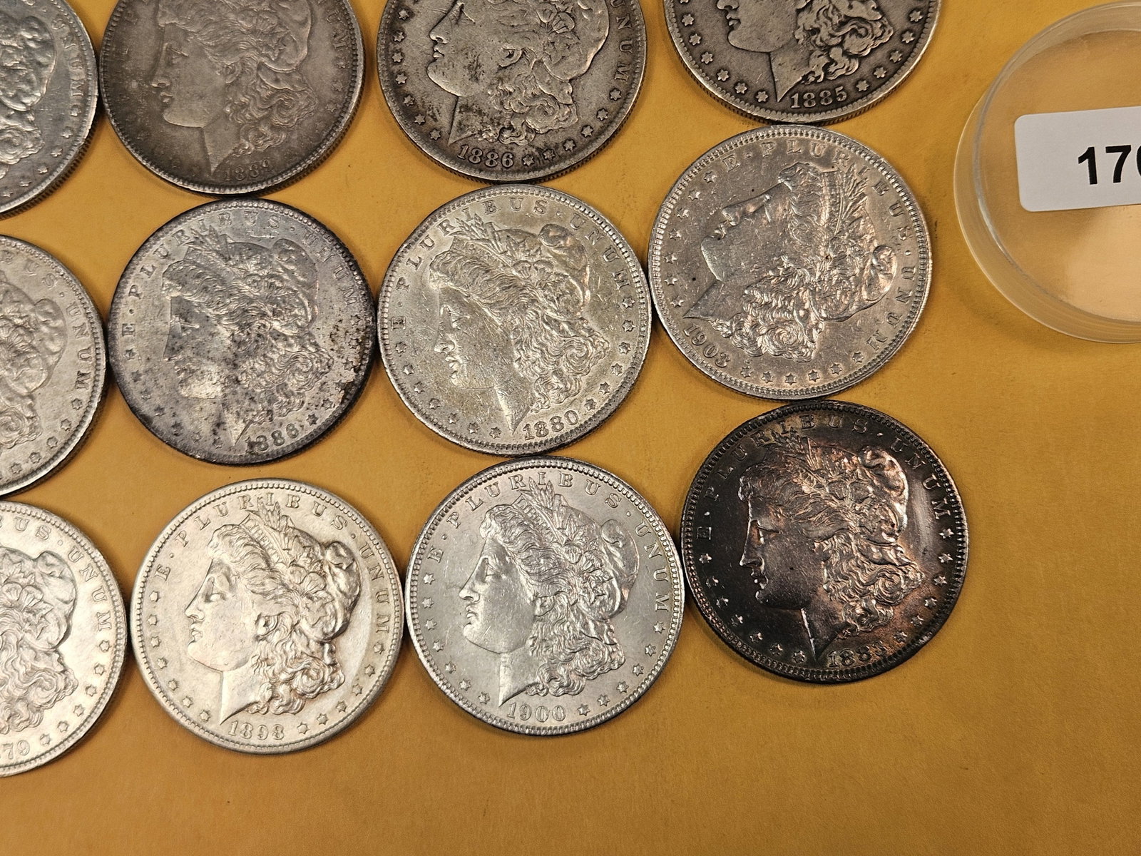 ** FULL ROLL ** Twenty Morgan Silver Dollars - 5
