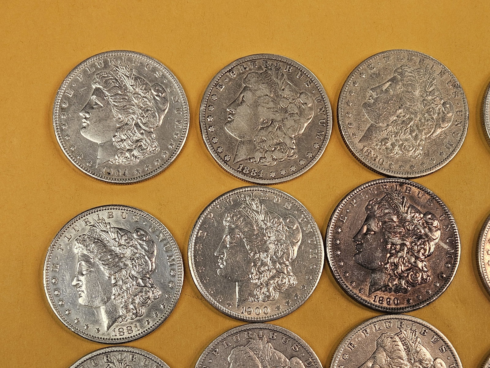 ** FULL ROLL ** Twenty Morgan Silver Dollars - 2