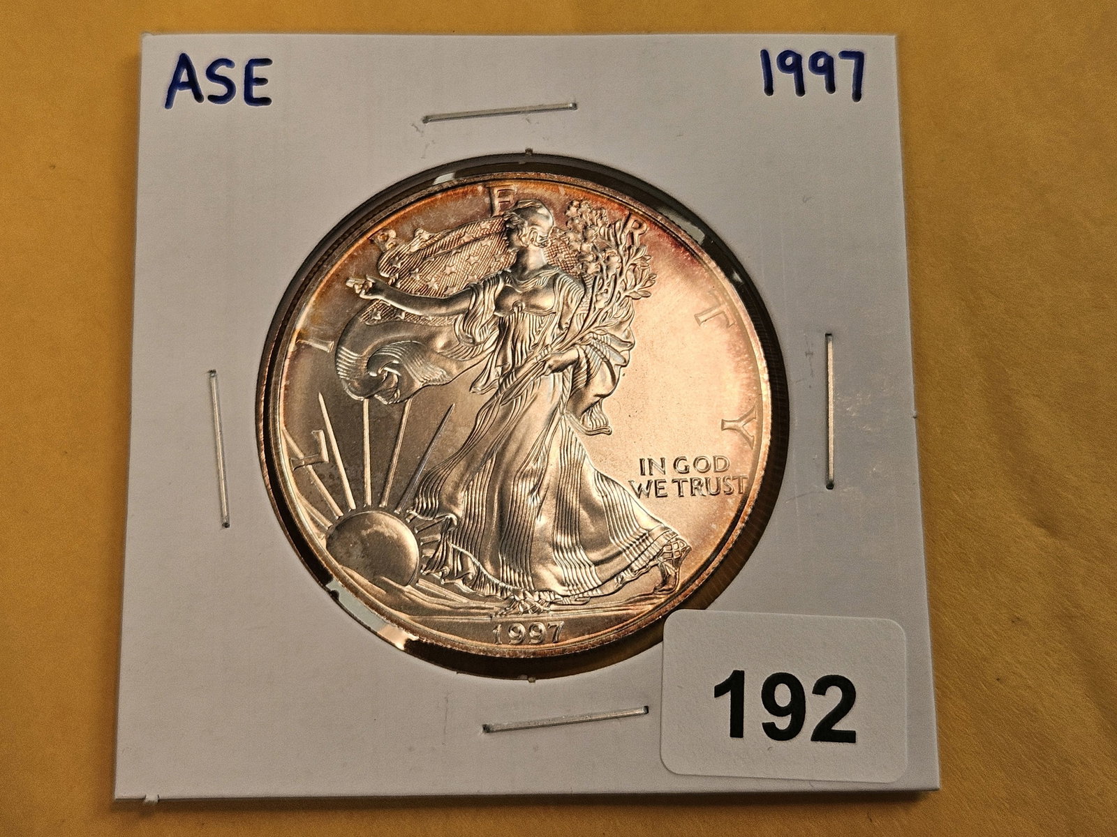 GEM Brilliant Uncirculated 1997 American Silver Eagle - 2