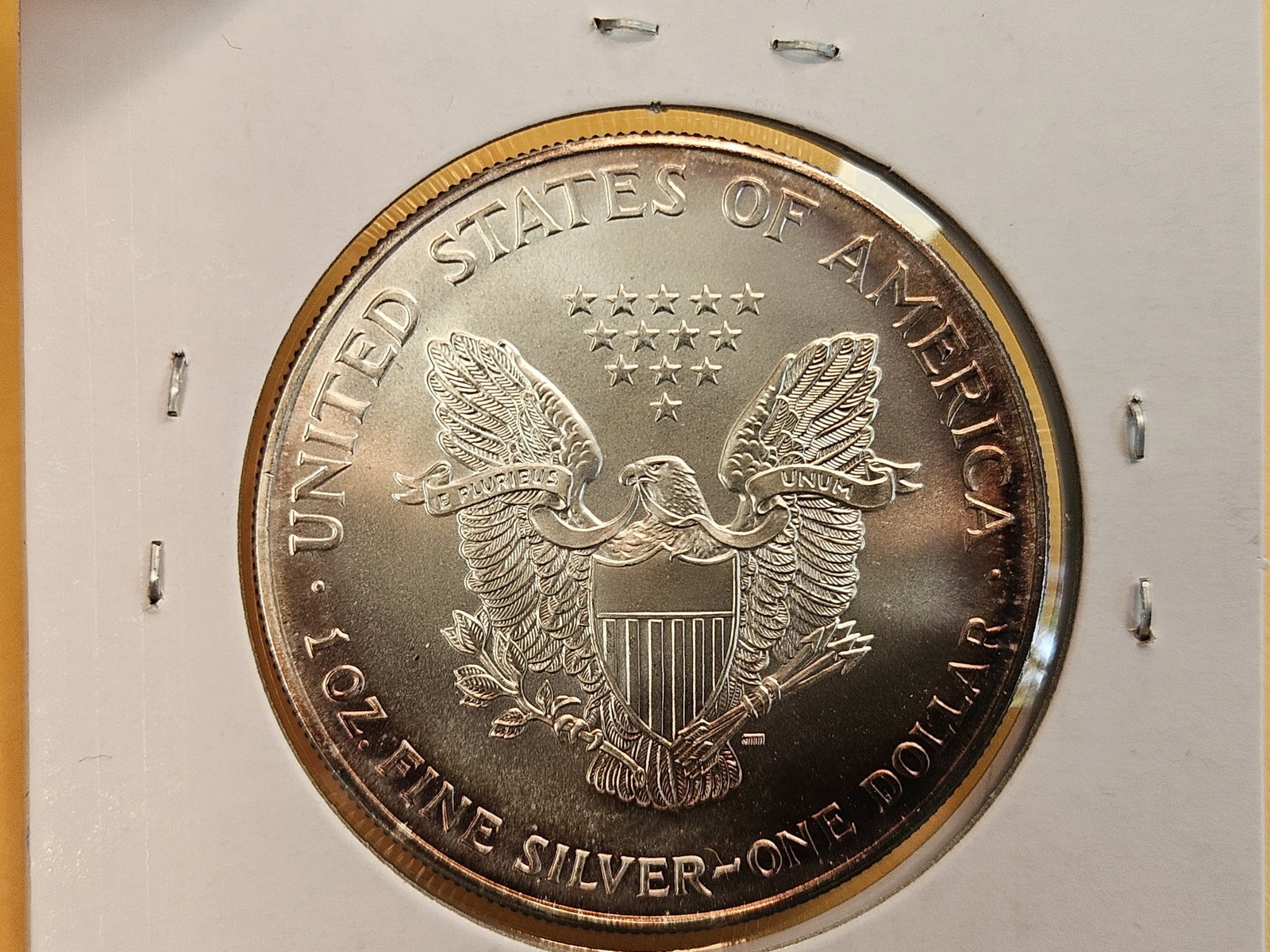 GEM Brilliant Uncirculated 1997 American Silver Eagle - 7