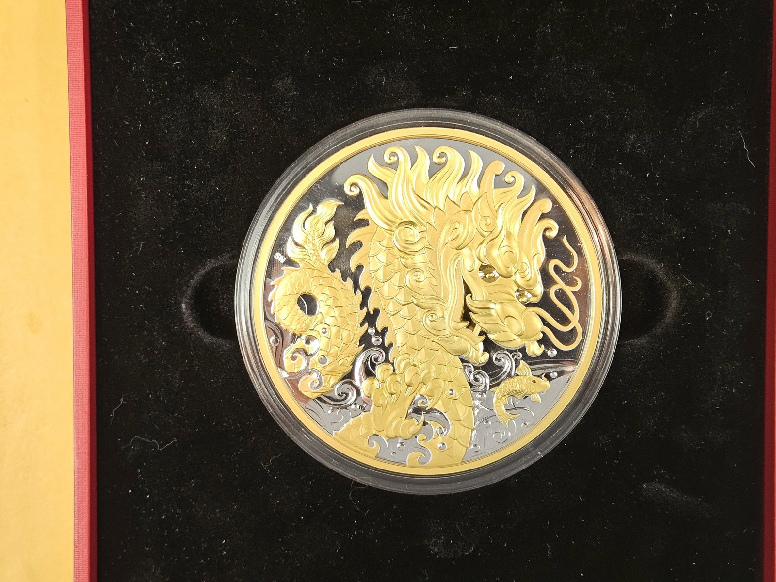 * GEM Proof Deep Cameo 2021 Canada Silver-Gold $125 Dollars - 4