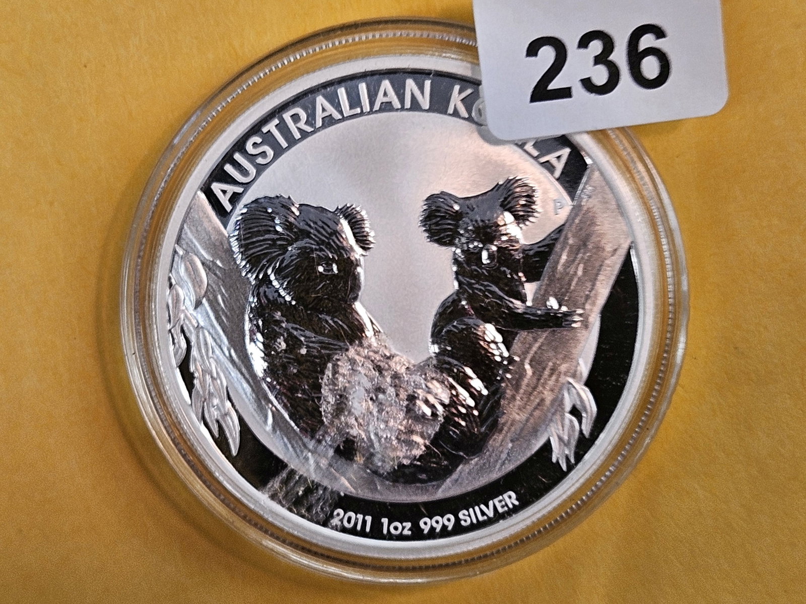 GEM 2011 Australian Silver Dollar: Koala