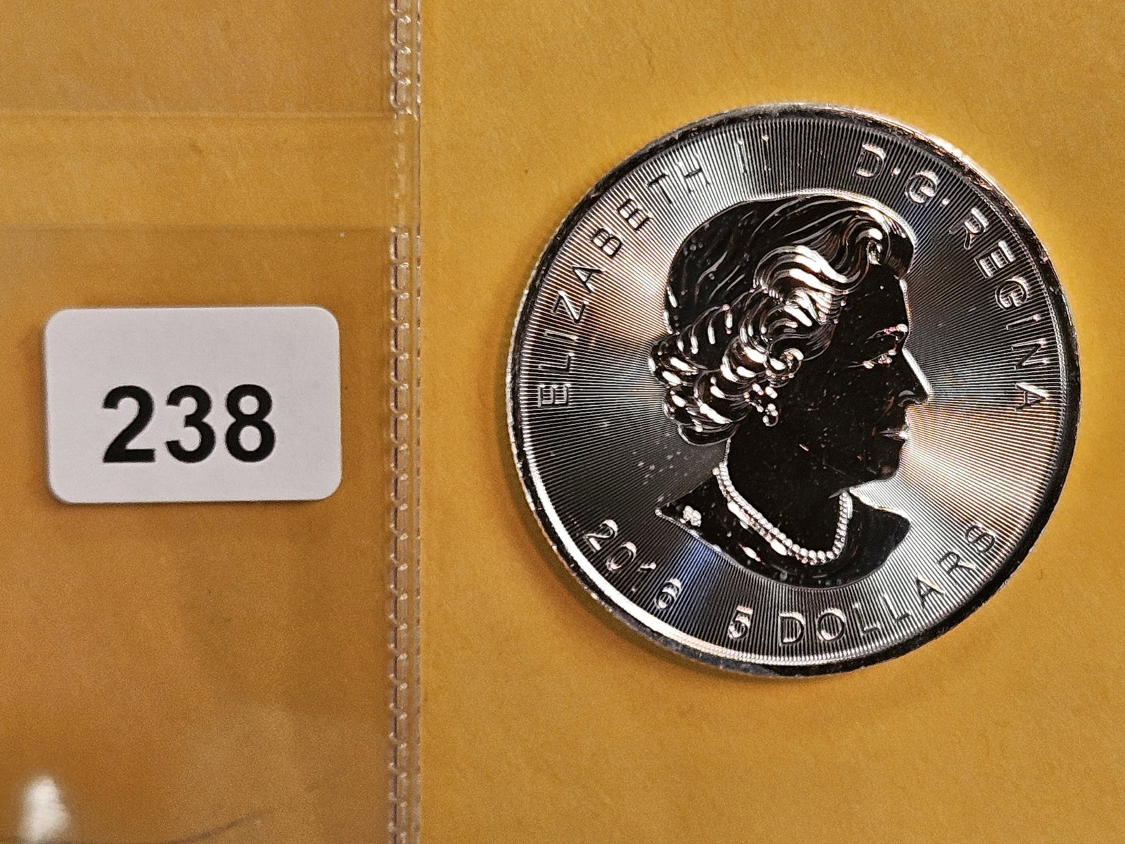 GEM 2016 Canada silver Five Dollars - 2