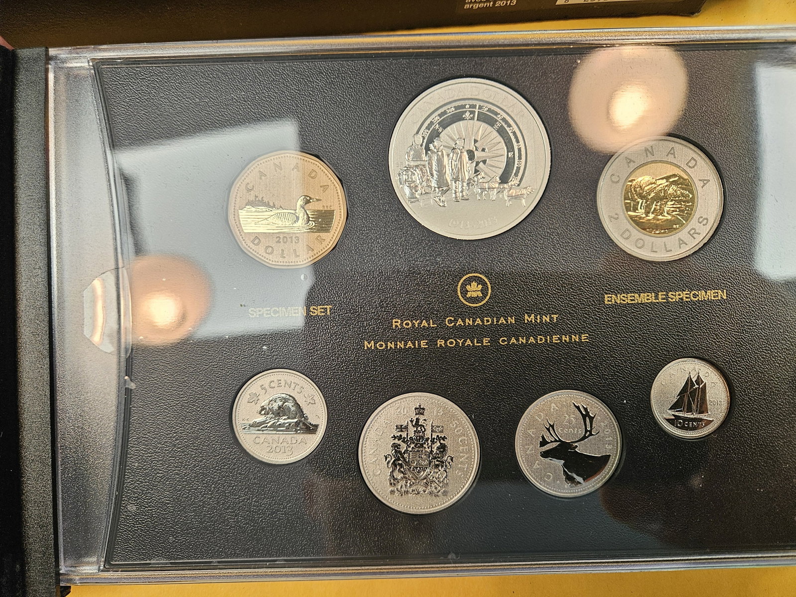 GEM 2013 Canada Silver Dollar Specimen Set - 3