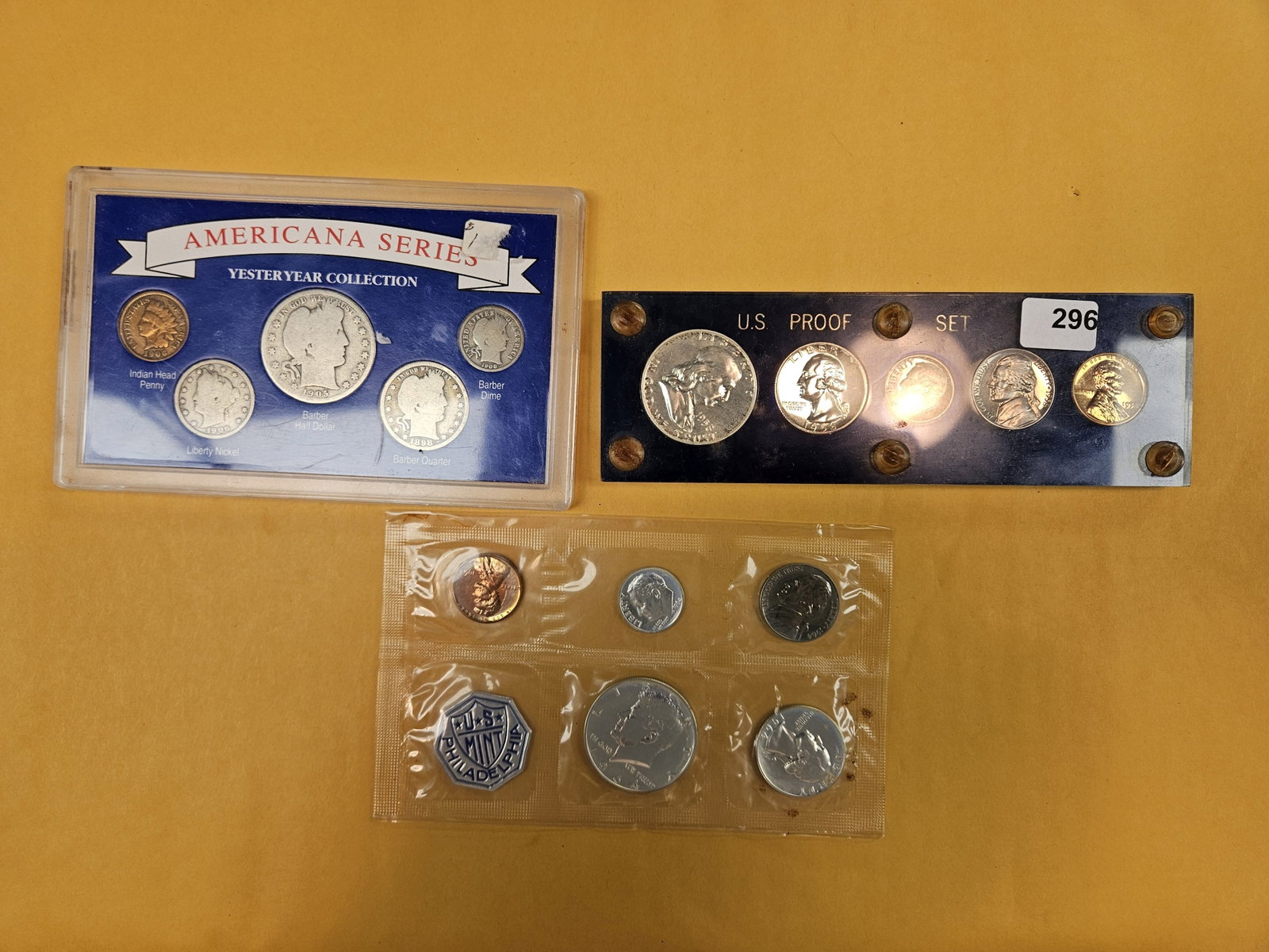 Three mixed sets of Silver (1 of 5)