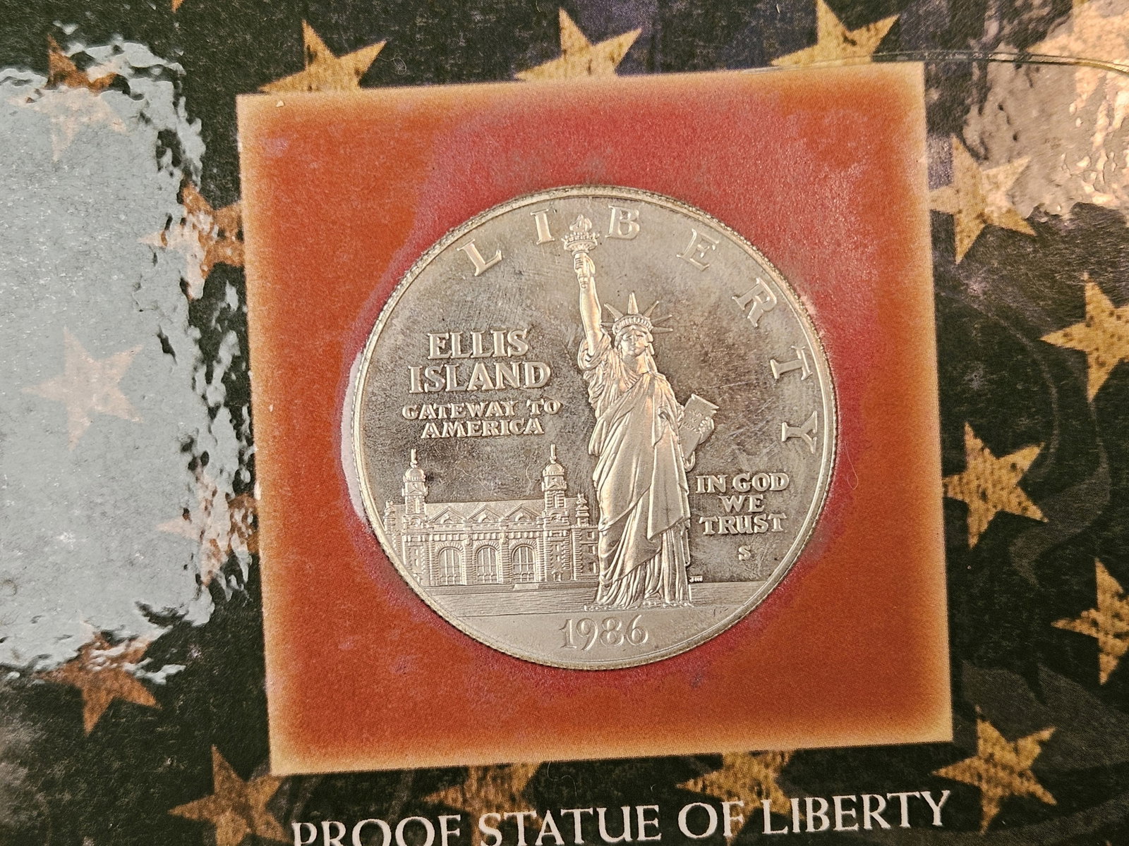 Gem Proof 1986 Commemorative Silver Dollar - 3