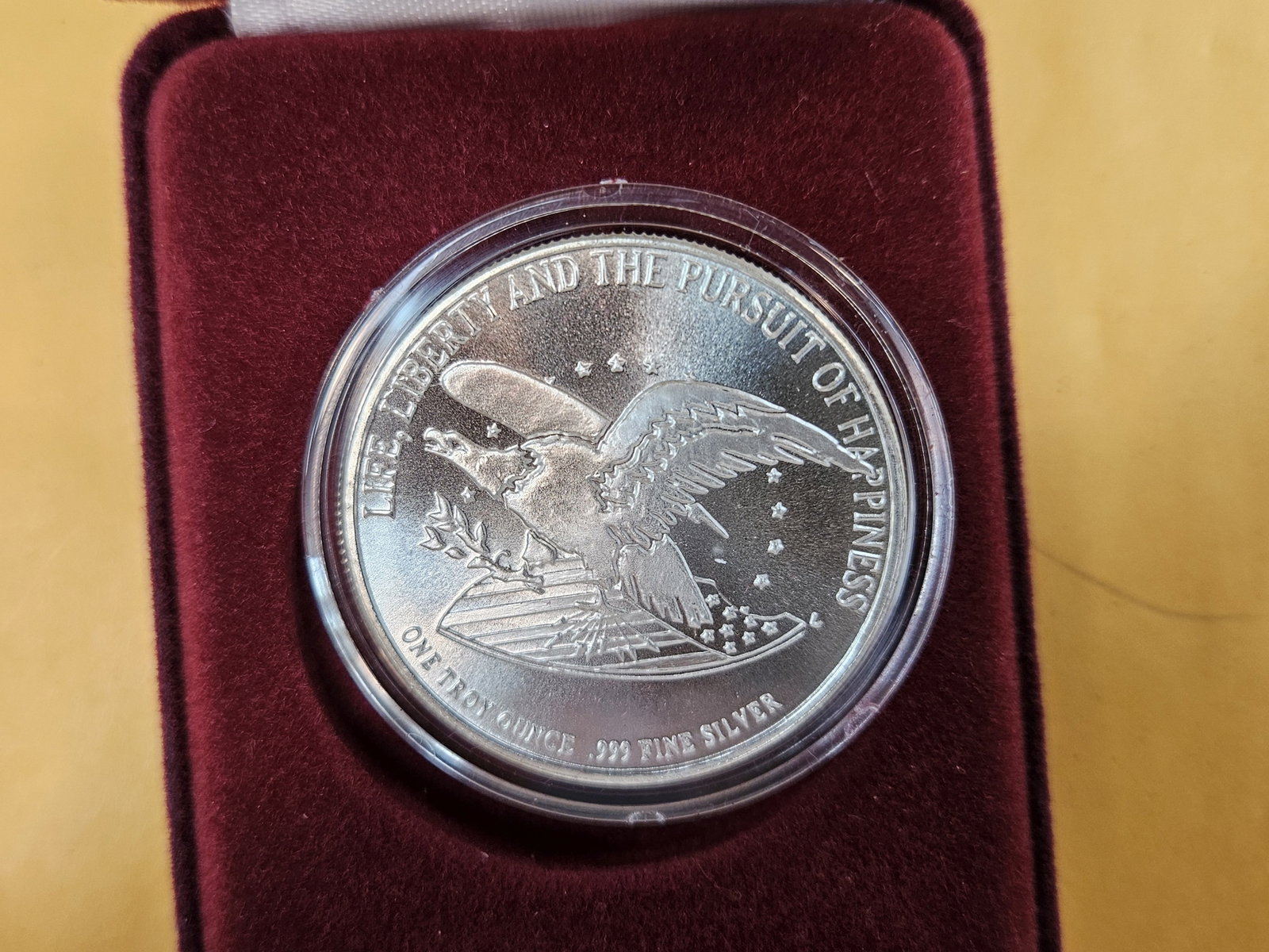 One Troy ounce .999 fine silver art round - 3