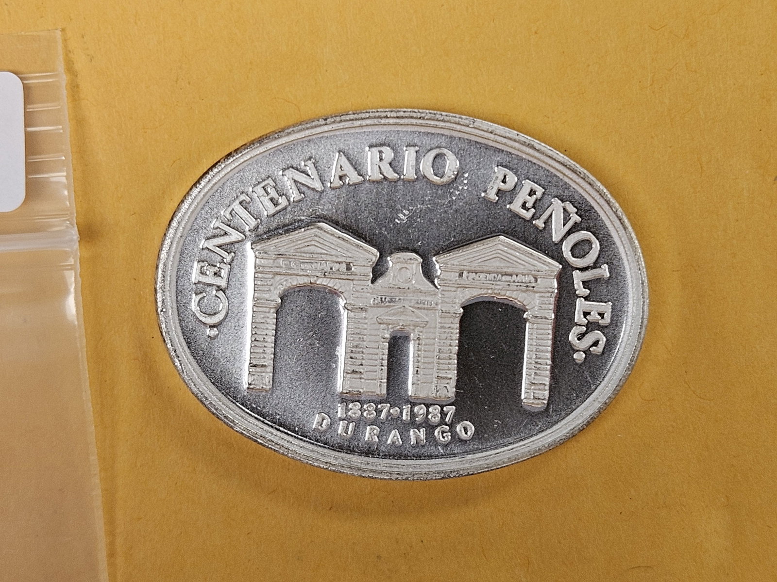 One-half Troy ounce .999 fine silver art round (1 of 3)