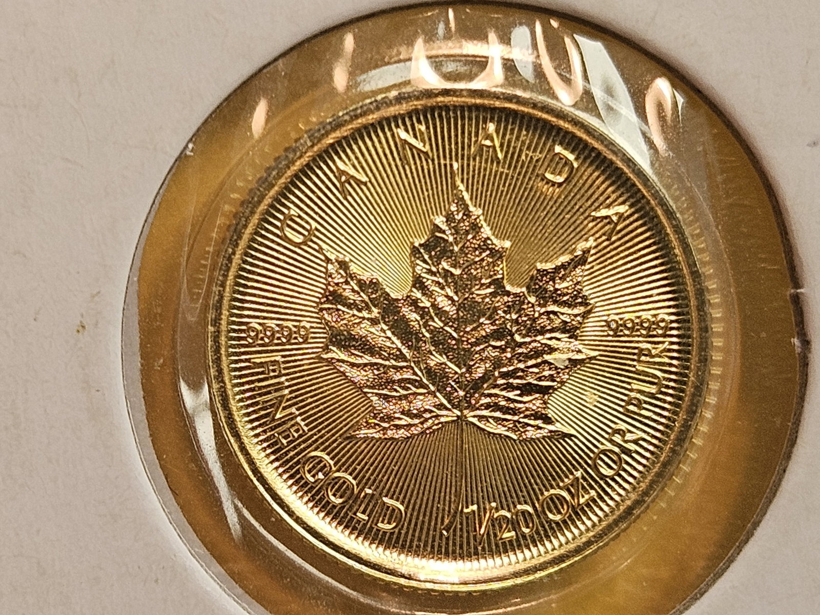 GOLD! GEM Brilliant Uncirculated 2024 Canada GOLD Dollar - 3