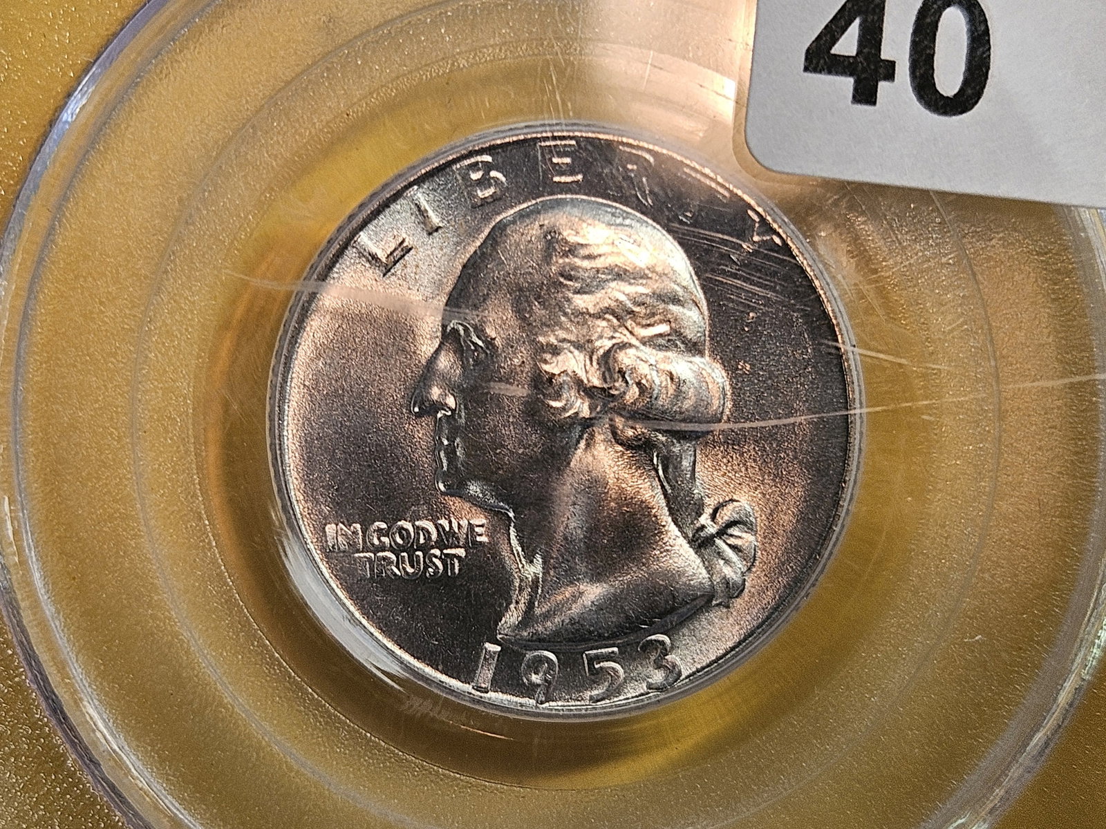 GEM! PCGS 1953-S Washington Quarter (1 of 3)