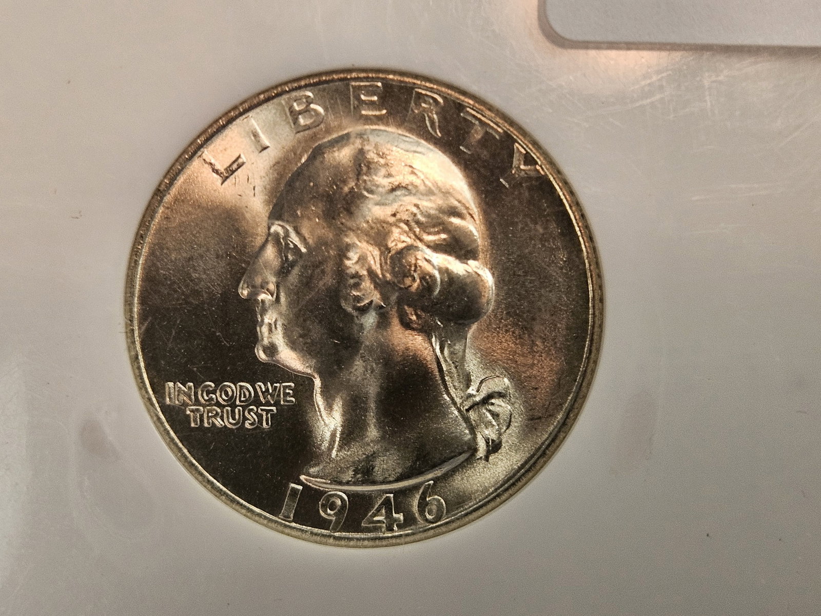 GEM! NGC 1946-S Washington Quarter in Mint State 66 (1 of 4)