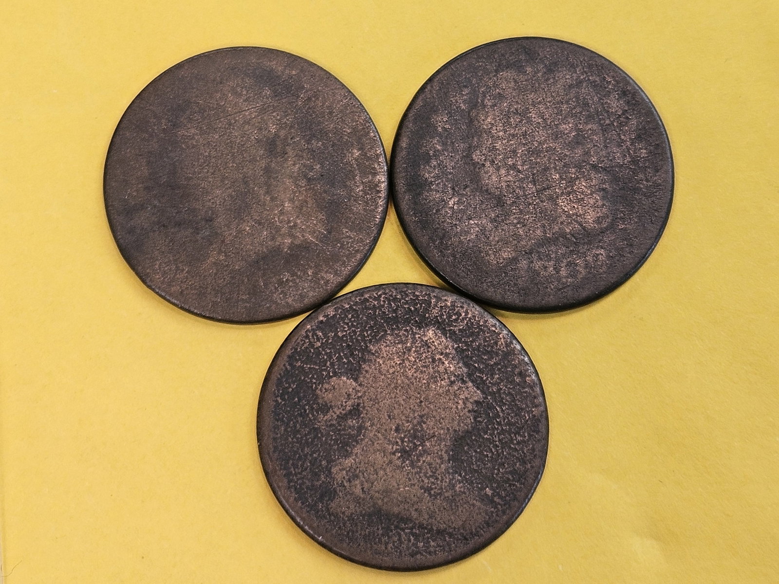 Three Draped Bust and Classic Head Half-Cents (1 of 5)