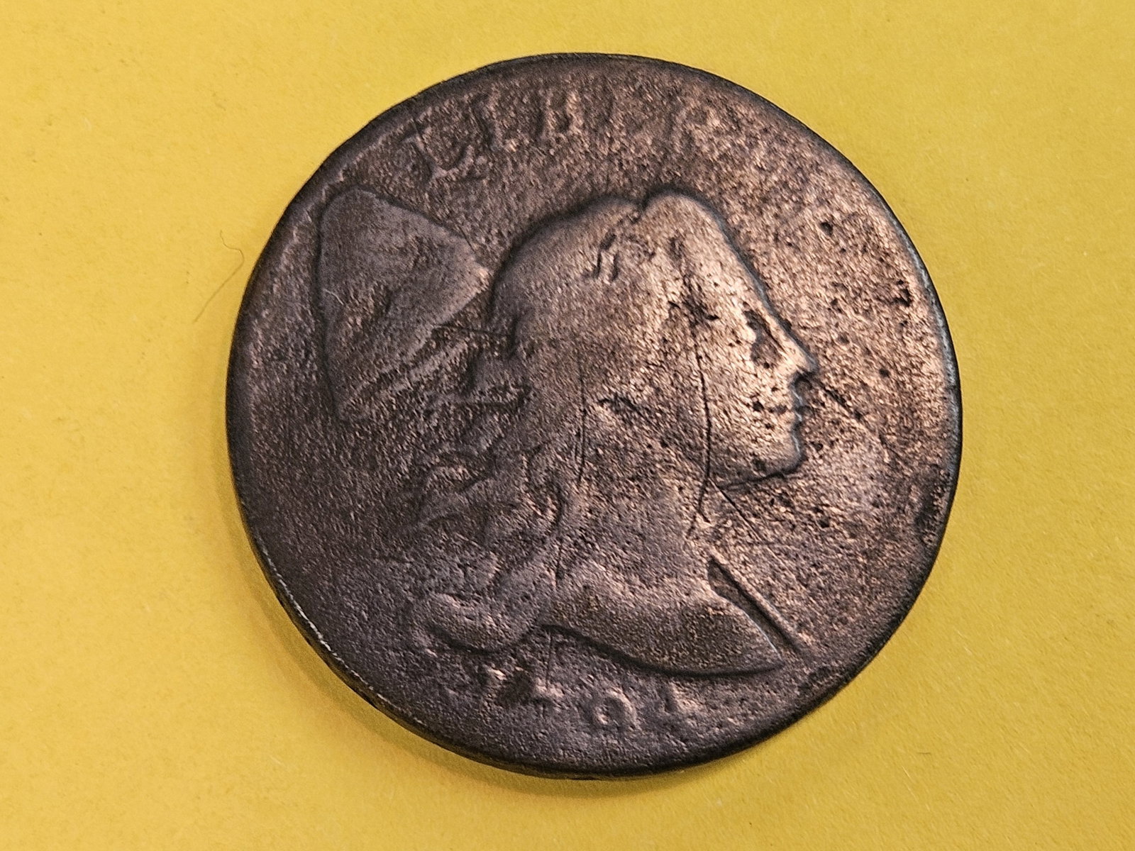 * Scarcer 1794 Liberty Cap Large Cent in Very Good-ish (1 of 6)