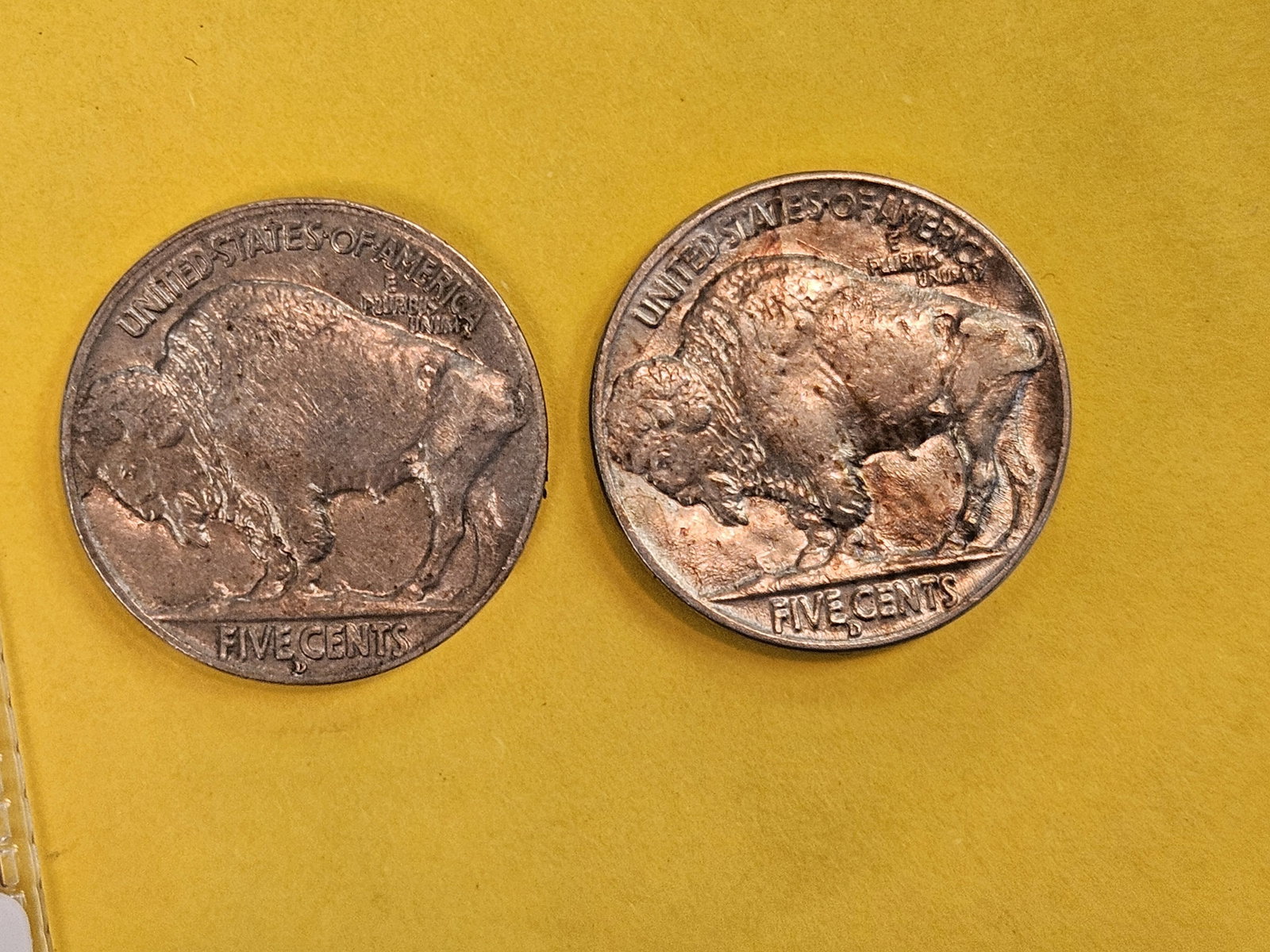 Two Choice Brilliant Uncirculated Buffalo Nickels - 5